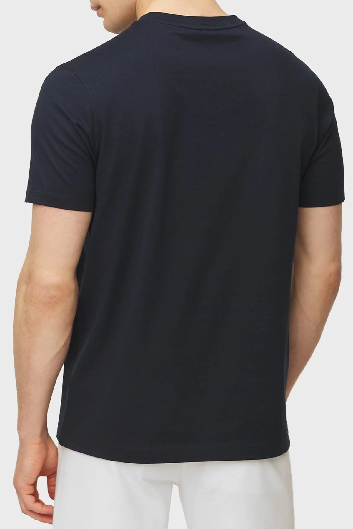 Paul & Shark Baskılı Bisiklet Yaka Pamuklu Regular Fit Erkek T Shirt 23411035 013 LACİVERT - 6