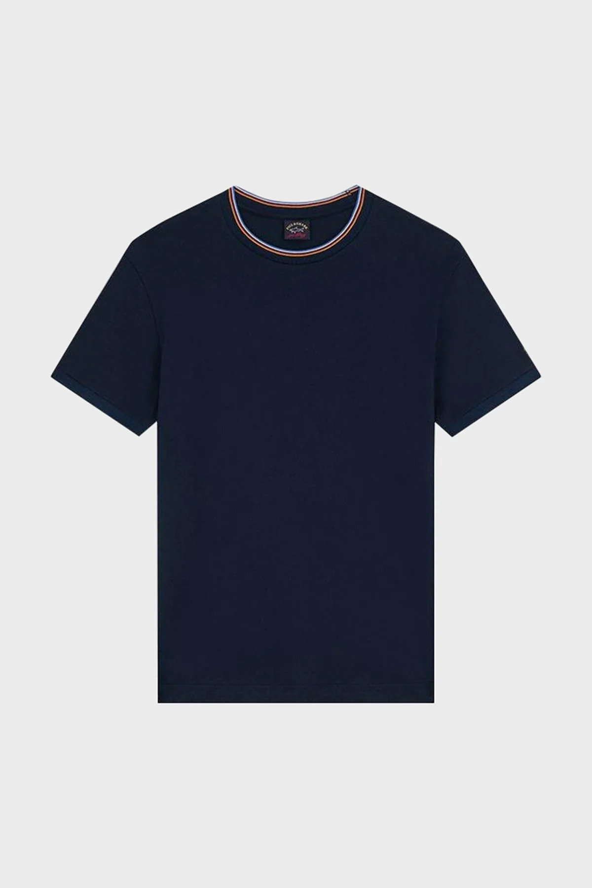 Paul & Shark Bisiklet Yaka % 100 Pamuk Regular Fit Erkek T Shirt 23411023 013 LACİVERT - 5