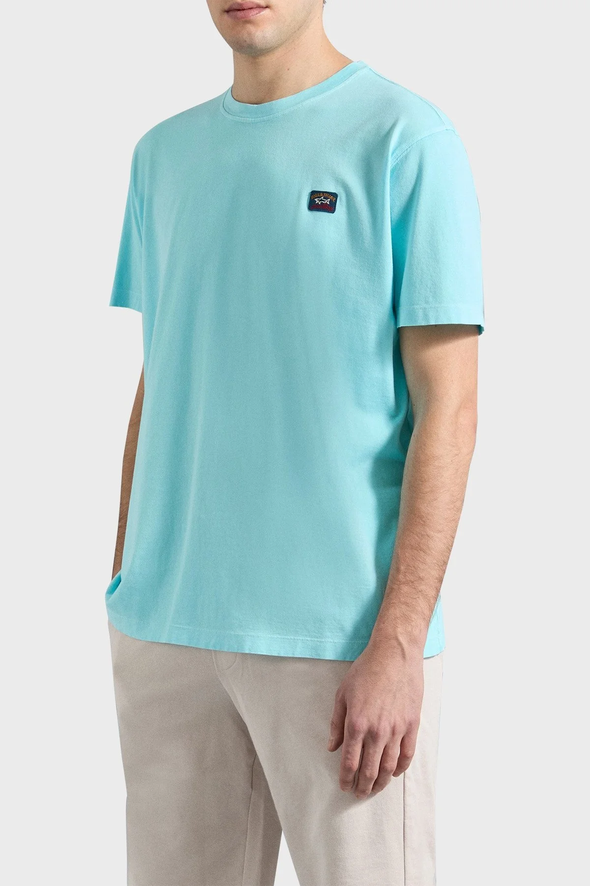 Paul & Shark Bisiklet Yaka % 100 Pamuk Regular Fit Erkek T Shirt 23411052 291 TURKUAZ - 7