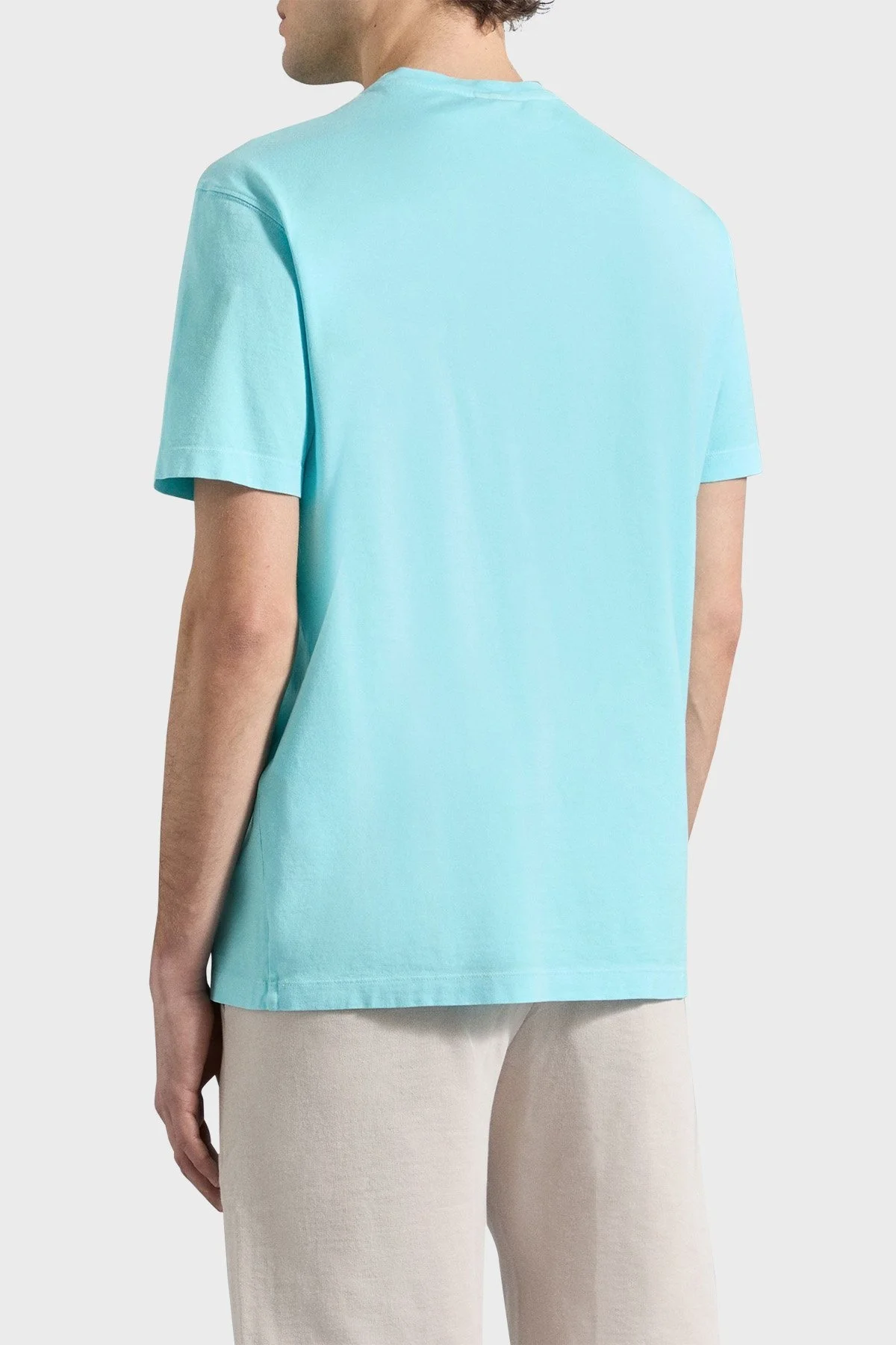 Paul & Shark Bisiklet Yaka % 100 Pamuk Regular Fit Erkek T Shirt 23411052 291 TURKUAZ - 9