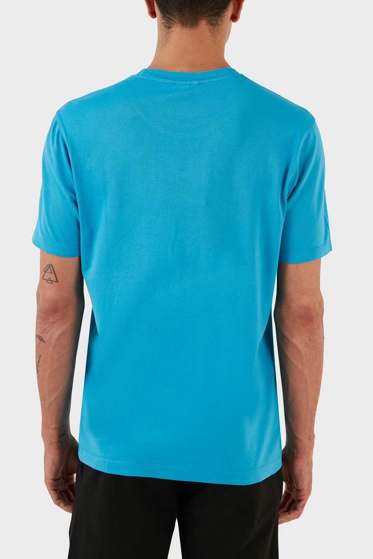 Paul & Shark Bisiklet Yaka % 100 Pamuk Regular Fit Erkek T Shirt 23411052 338 MAVİ - 9