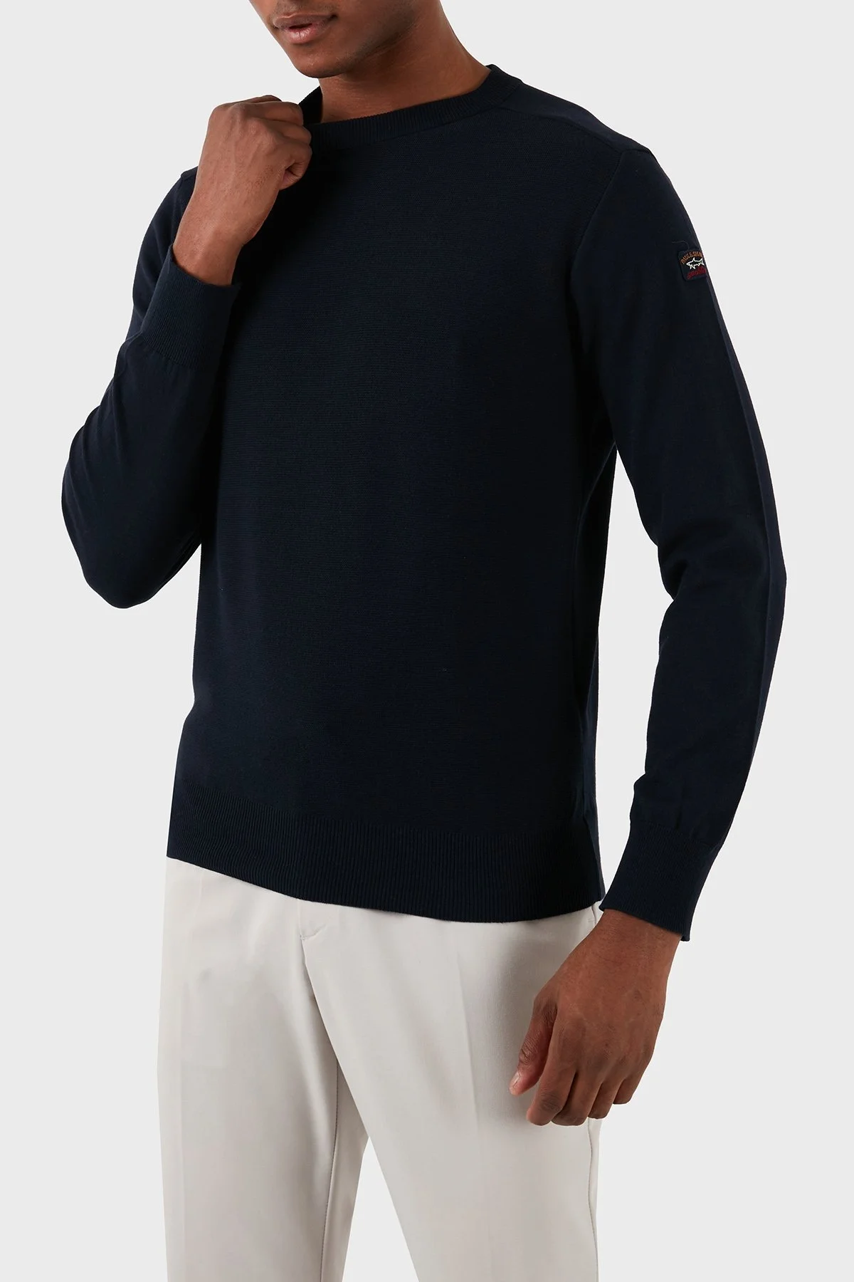 Paul & Shark Bisiklet Yaka Pamuklu Triko Erkek Kazak 23411537 013 LACİVERT - 2