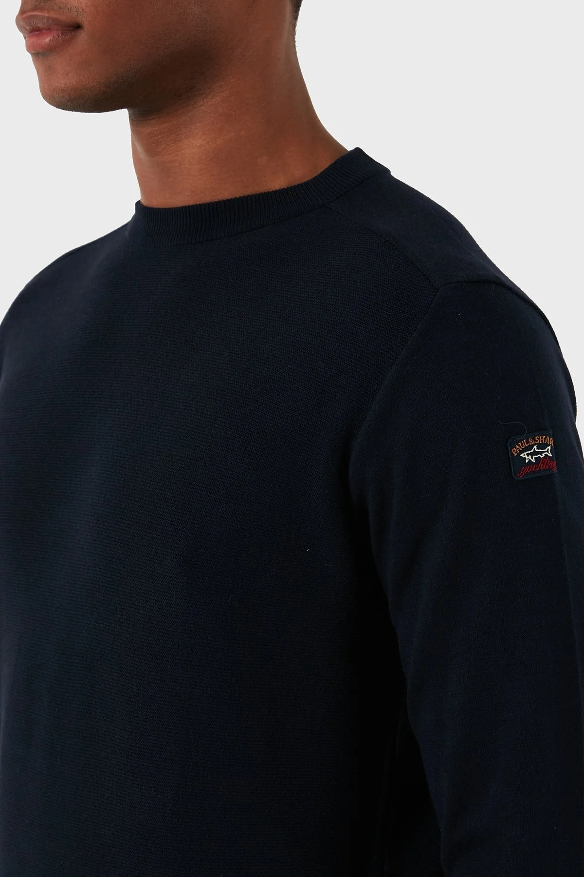 Paul & Shark Bisiklet Yaka Pamuklu Triko Erkek Kazak 23411537 013 LACİVERT - 4