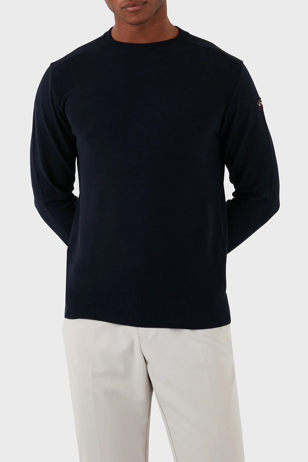 Paul & Shark Bisiklet Yaka Pamuklu Triko Erkek Kazak 23411537 013 LACİVERT - 5