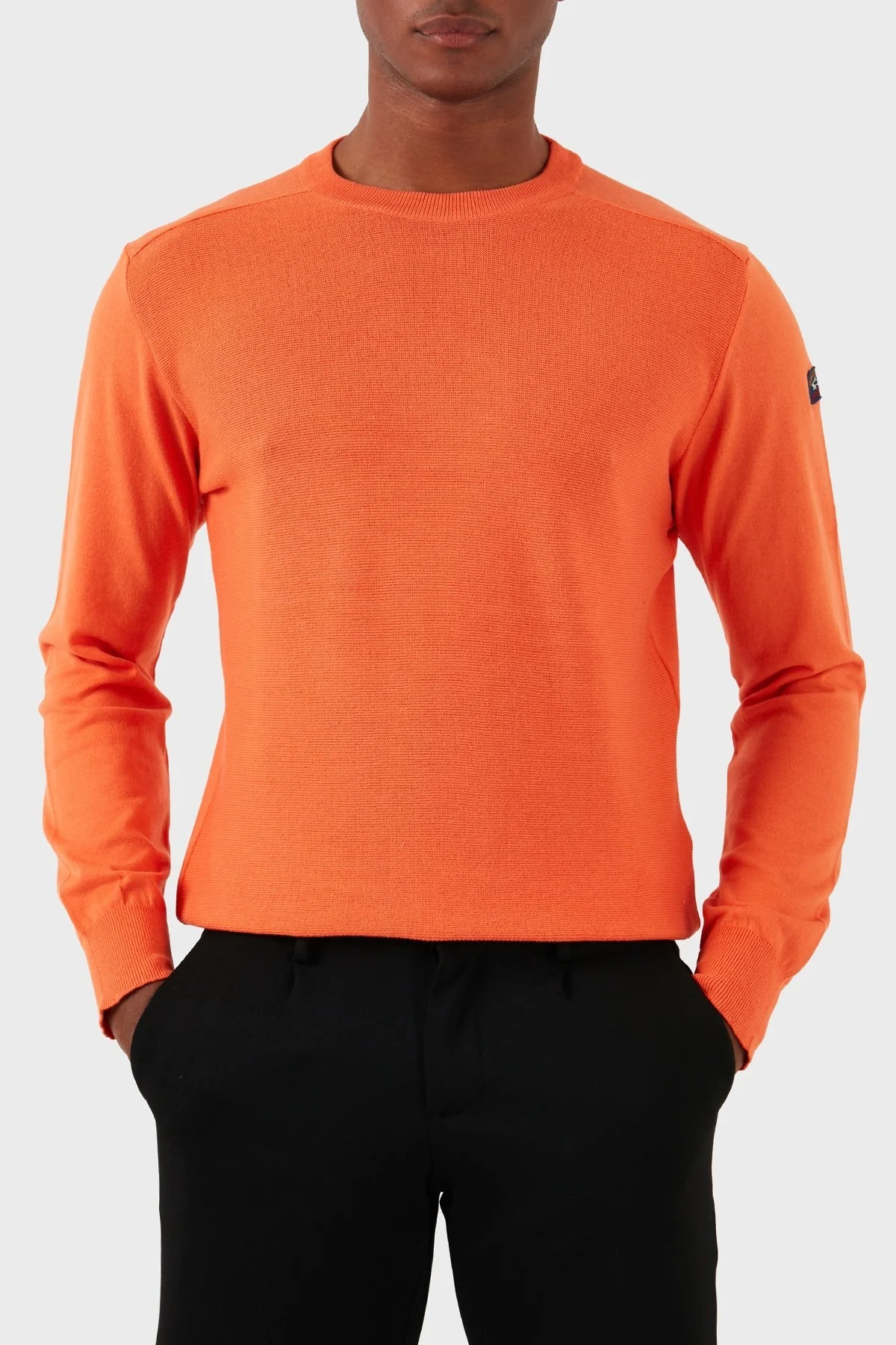 Paul & Shark Bisiklet Yaka Pamuklu Triko Erkek Kazak 23411537 139 TURUNCU - 7