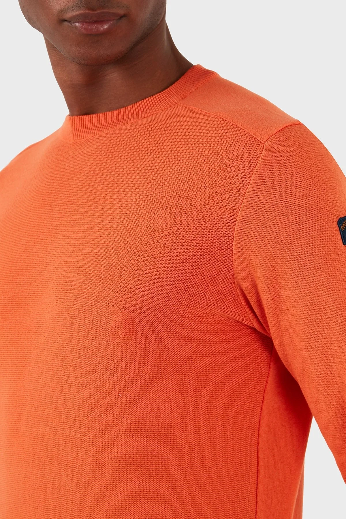 Paul & Shark Bisiklet Yaka Pamuklu Triko Erkek Kazak 23411537 139 TURUNCU - 11