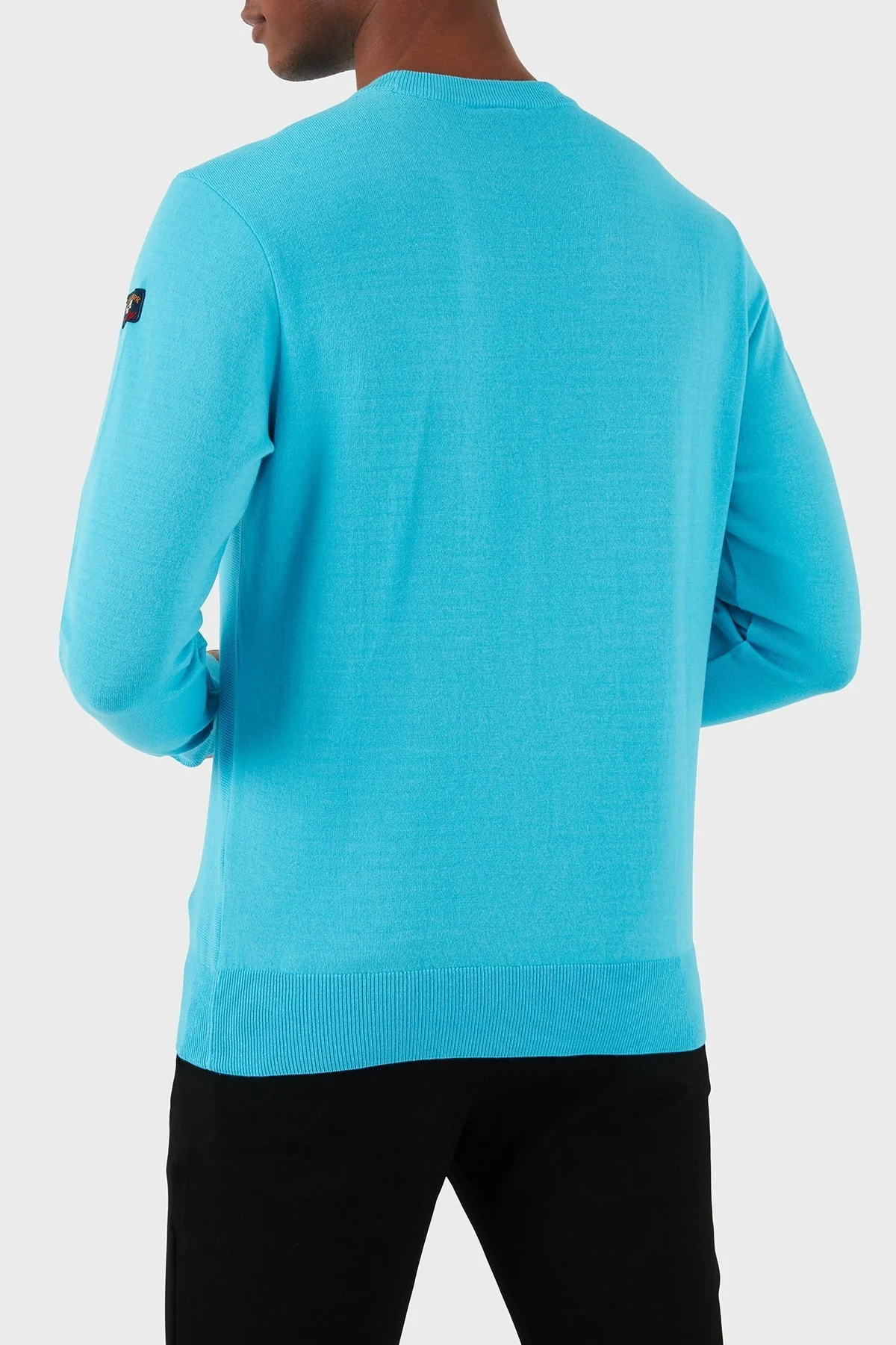 Paul & Shark Bisiklet Yaka Pamuklu Triko Erkek Kazak 23411537 750 TURKUAZ - 8