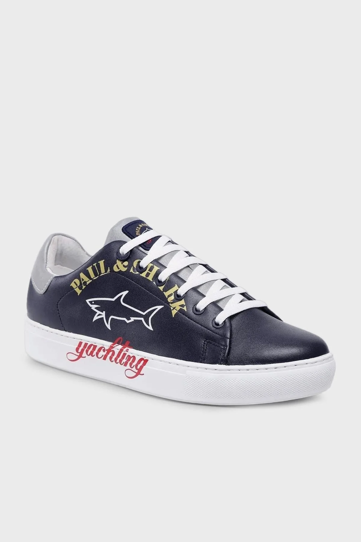 Paul & Shark Deri Sneaker Erkek Ayakkabı 22418004 050 LACİVERT - 2