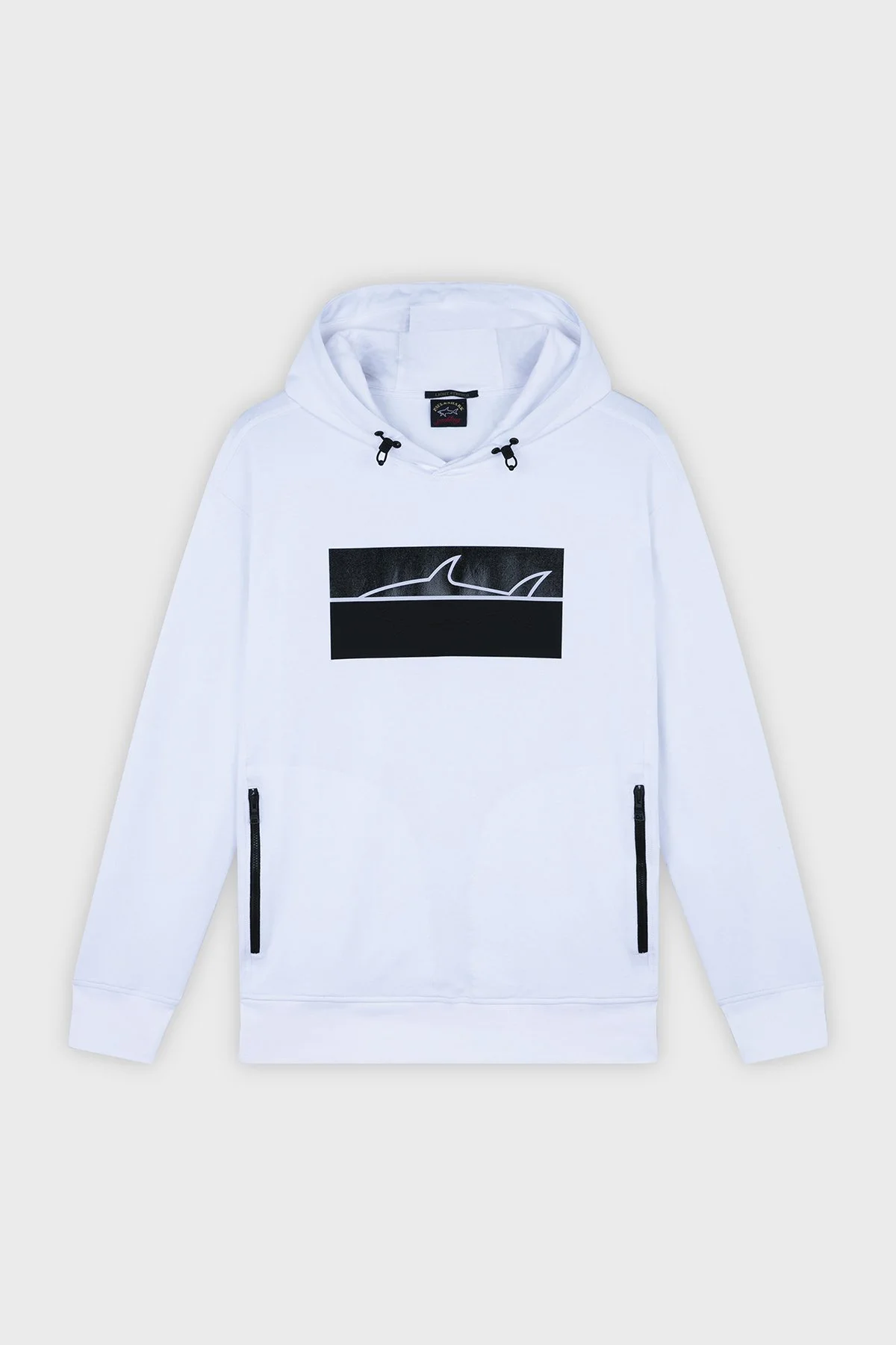Paul & Shark Kapüşonlu Pamuk Karışımlı Regular Fit Erkek Sweat 13311882 010 BEYAZ - 5