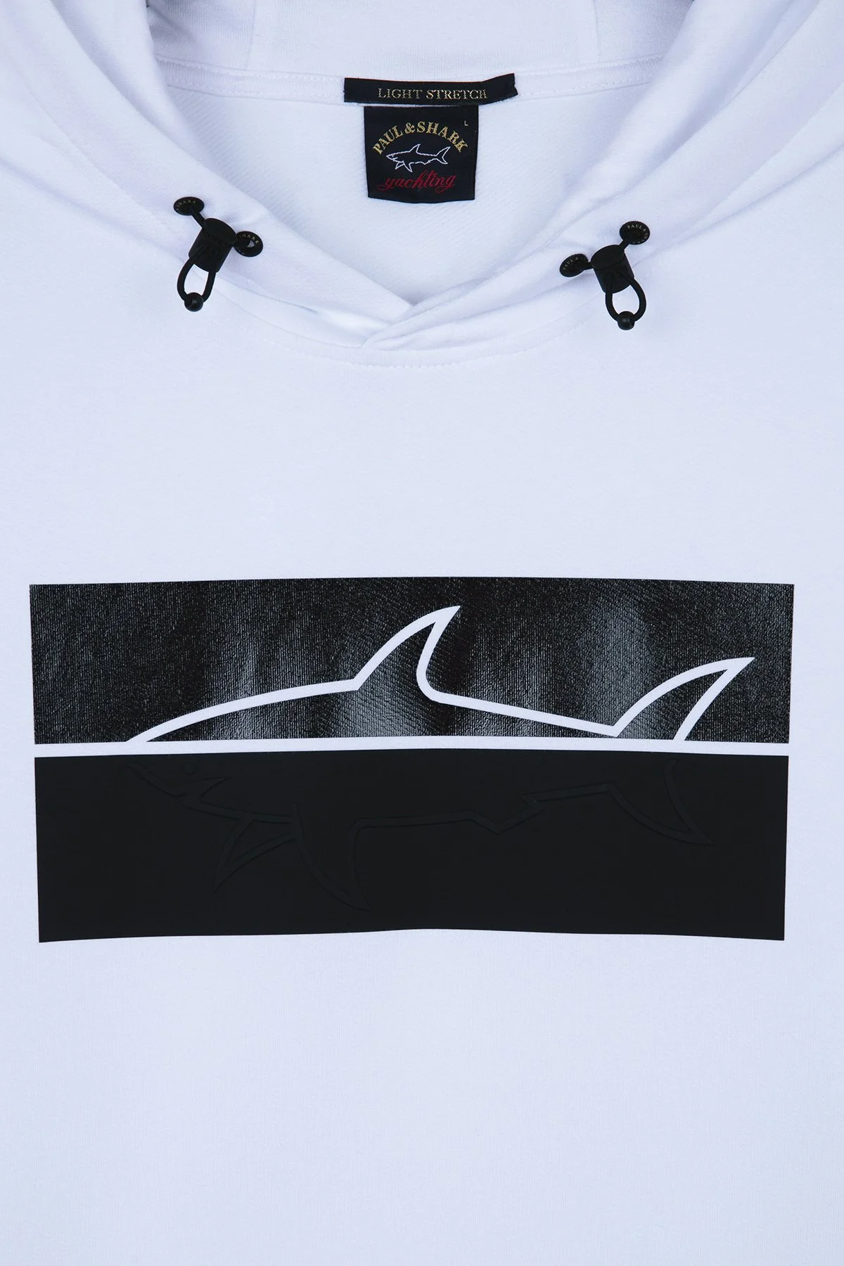 Paul & Shark Kapüşonlu Pamuk Karışımlı Regular Fit Erkek Sweat 13311882 010 BEYAZ - 6