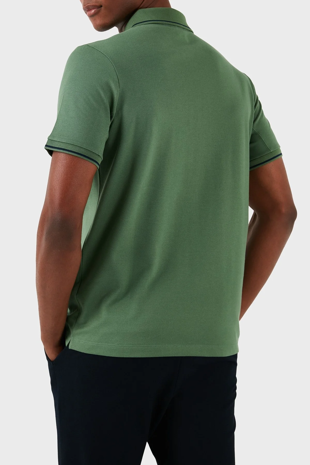 Paul & Shark Logolu % 100 Pamuk Regular Fit Erkek Polo Yaka T Shirt 22411287 178 YEŞİL - 2