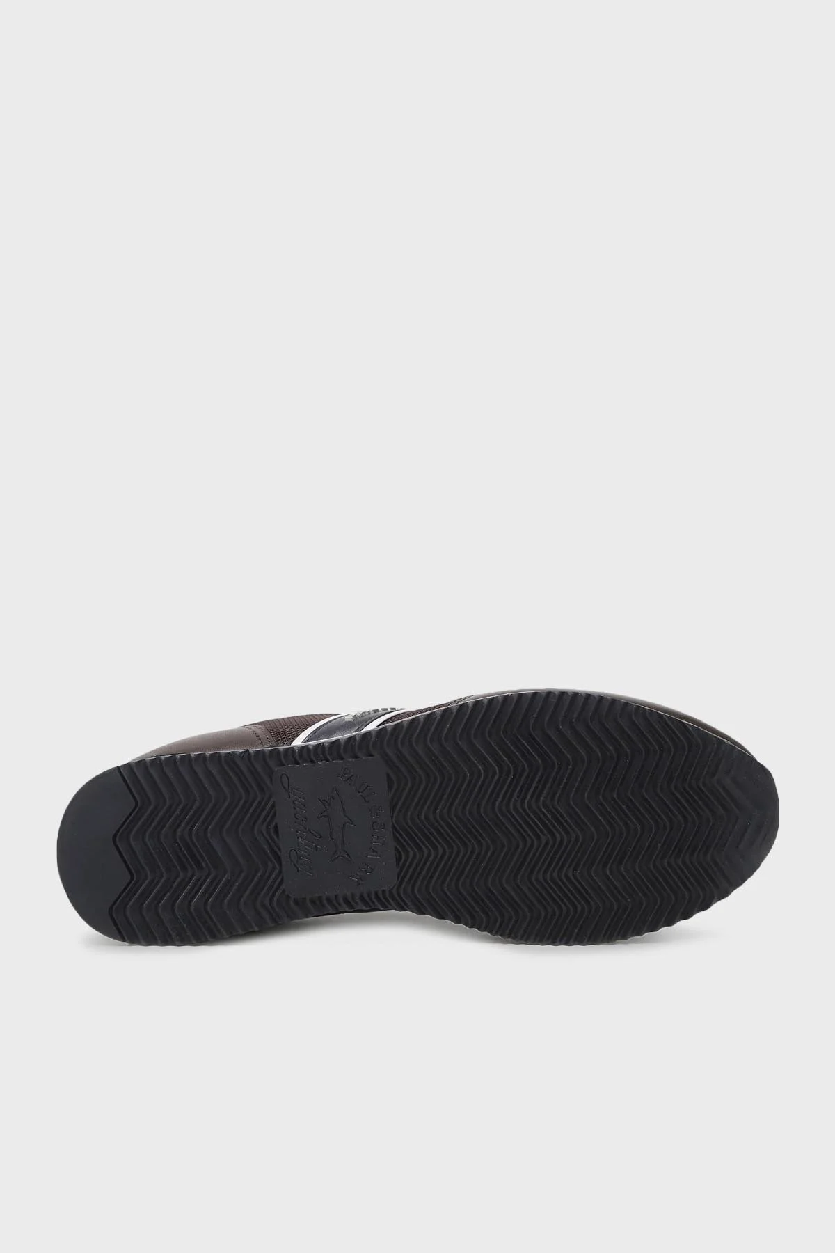 Paul & Shark Logolu Deri Sneaker Erkek Ayakkabı 12318011 492 KAHVE - 5