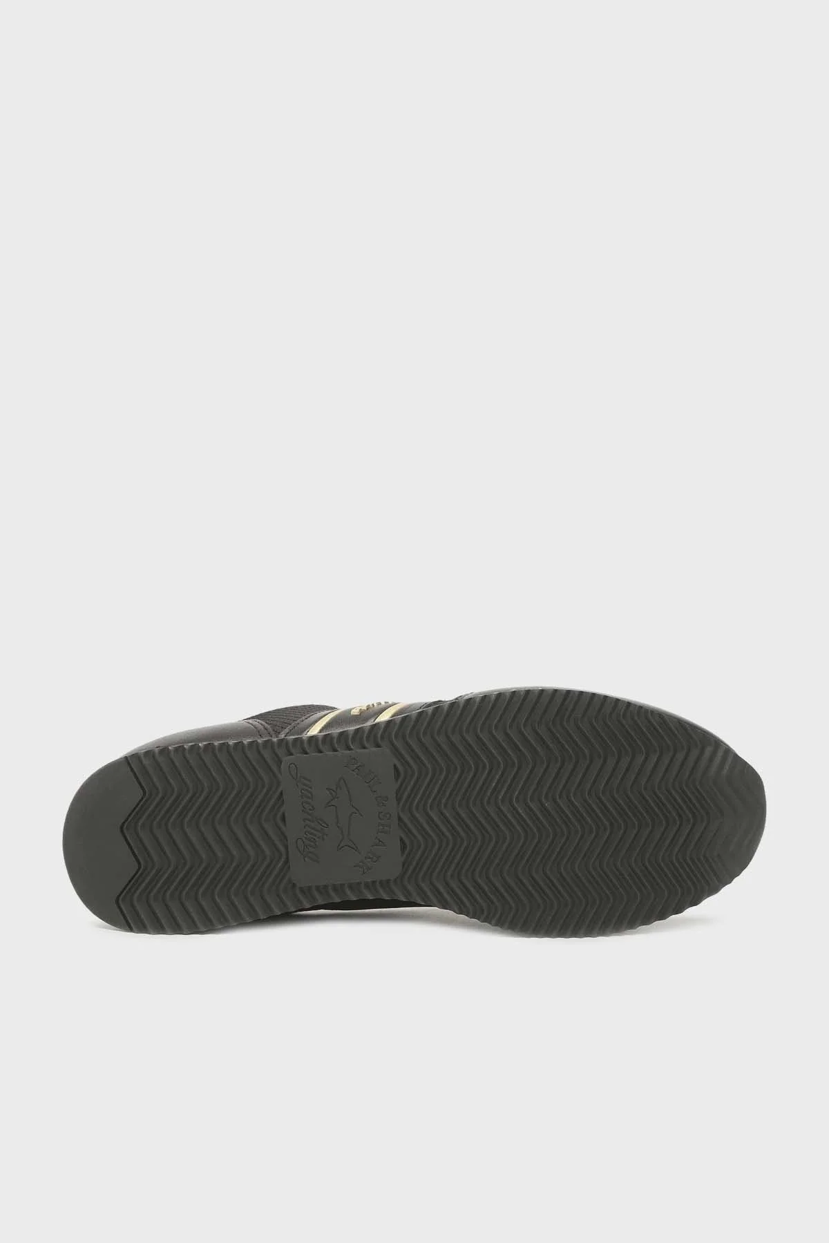 Paul & Shark Logolu Deri Sneaker Erkek Ayakkabı 12318019 011 SİYAH - 3