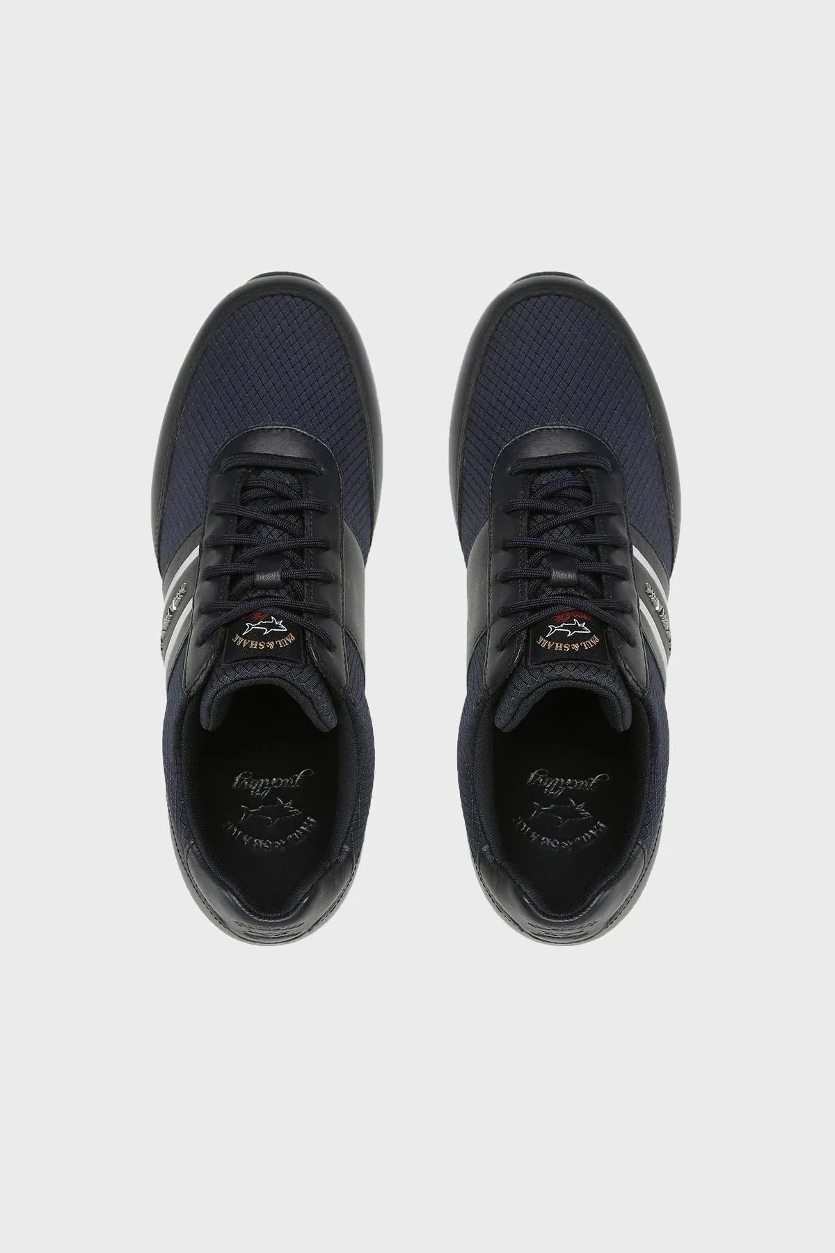 Paul & Shark Logolu Deri Sneaker Erkek Ayakkabı 12318019 013 LACİVERT - 5