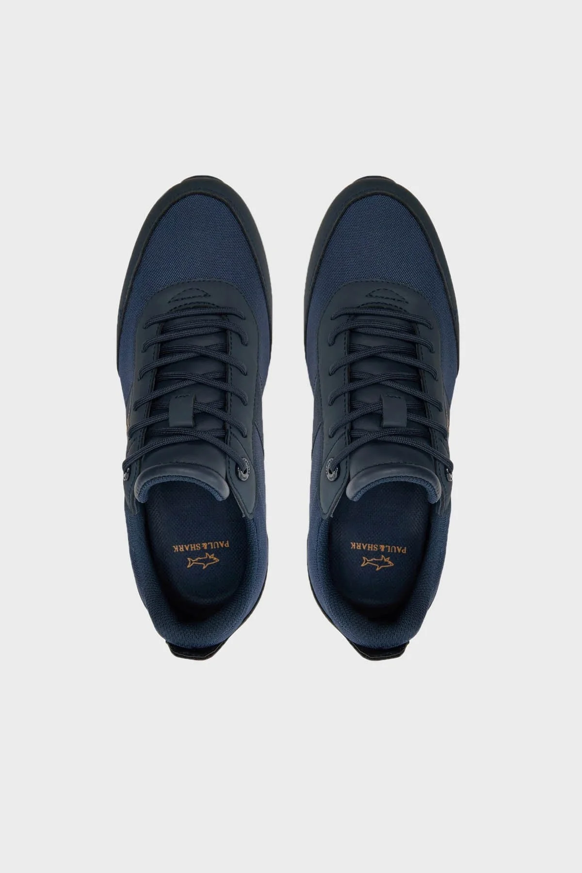 Paul & Shark Logolu Deri Sneaker Erkek Ayakkabı 24418007 013 LACİVERT - 10