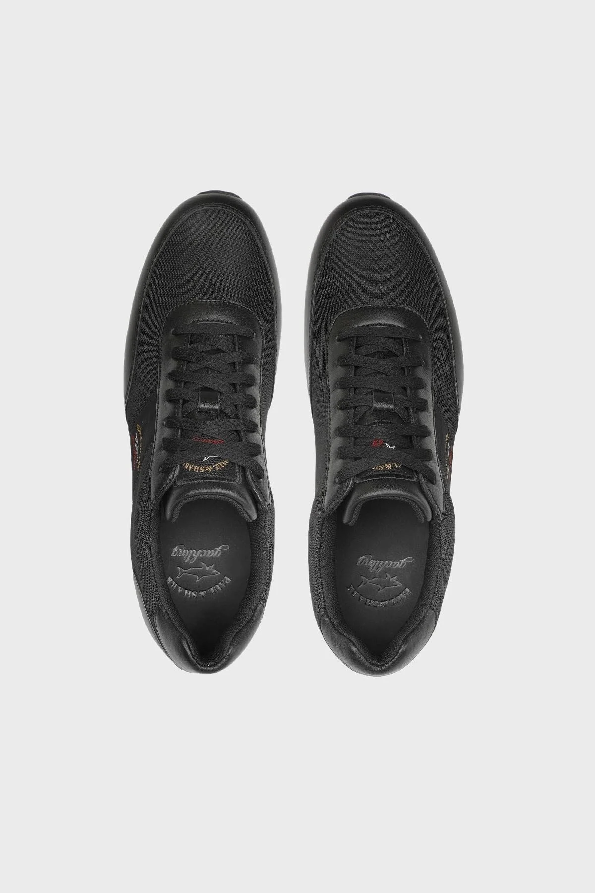 Paul & Shark Logolu Sneaker Erkek Ayakkabı 12318009 011 SİYAH - 10