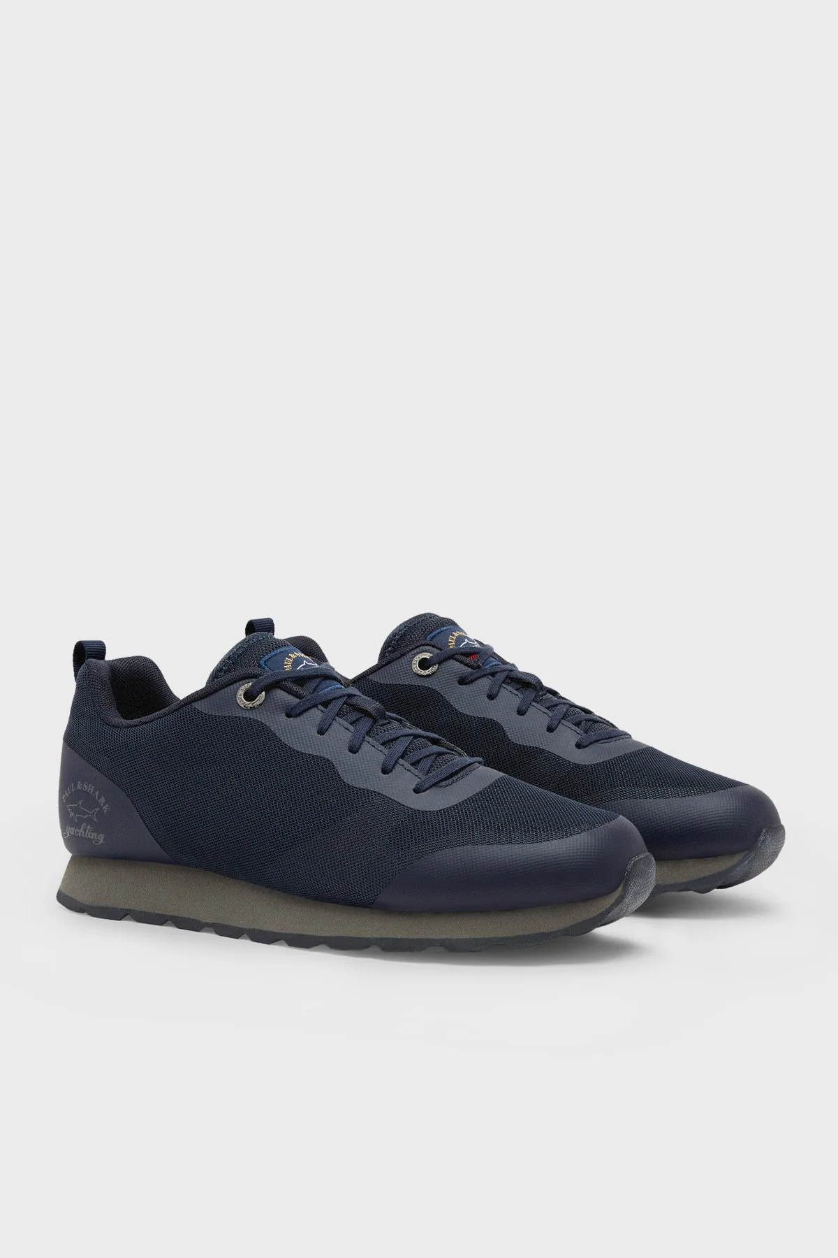 Paul & Shark Logolu Sneaker Erkek Ayakkabı C0P8003 013 LACİVERT - 3