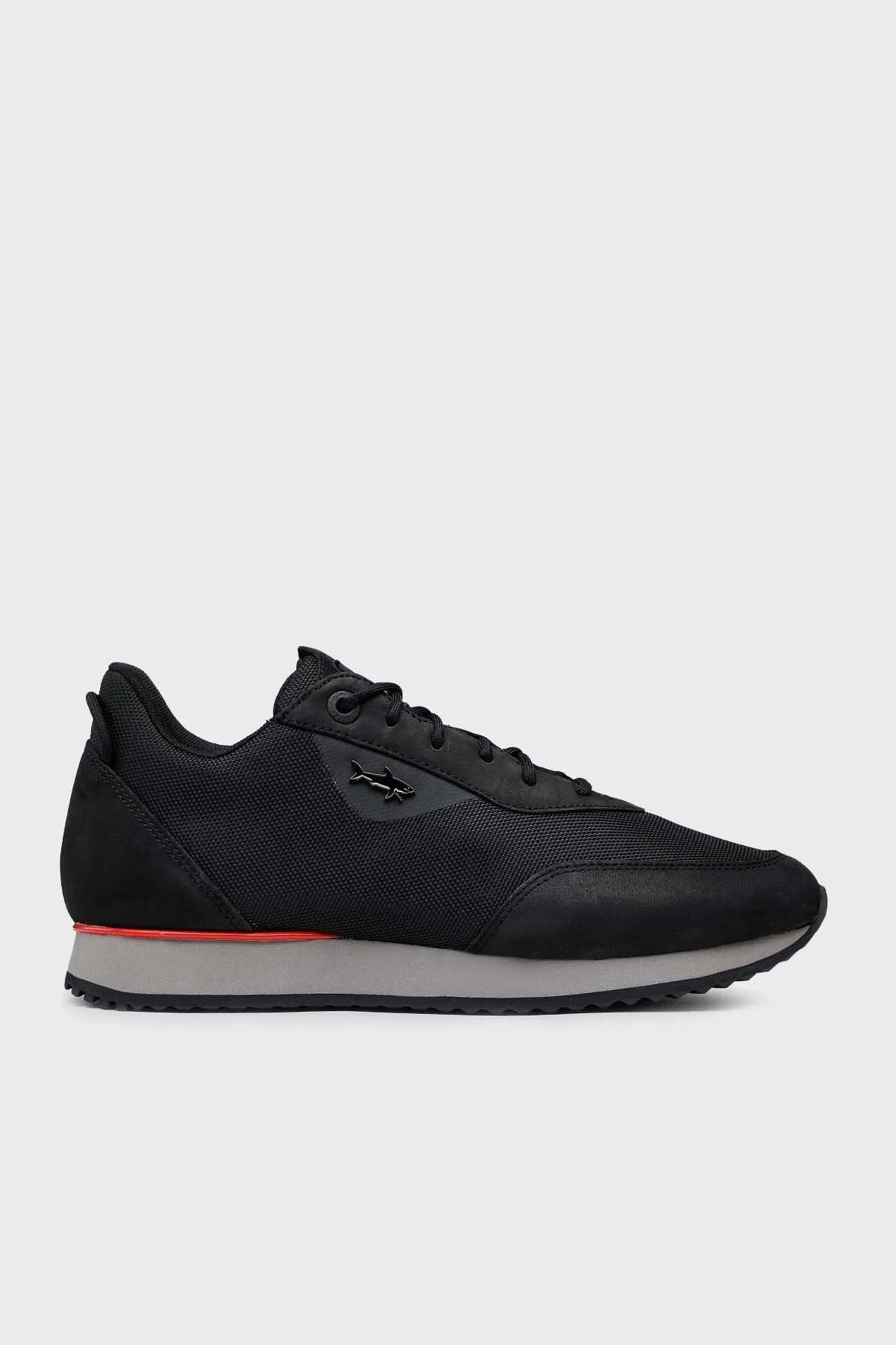 Paul & Shark Nubuk Deri Sneaker Erkek Ayakkabı 12318007 011 SİYAH - 1