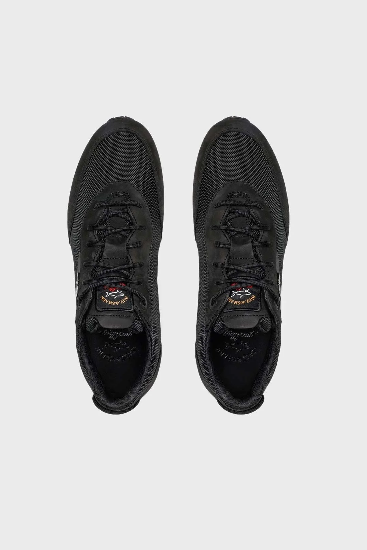 Paul & Shark Nubuk Deri Sneaker Erkek Ayakkabı 12318007 011 SİYAH - 5