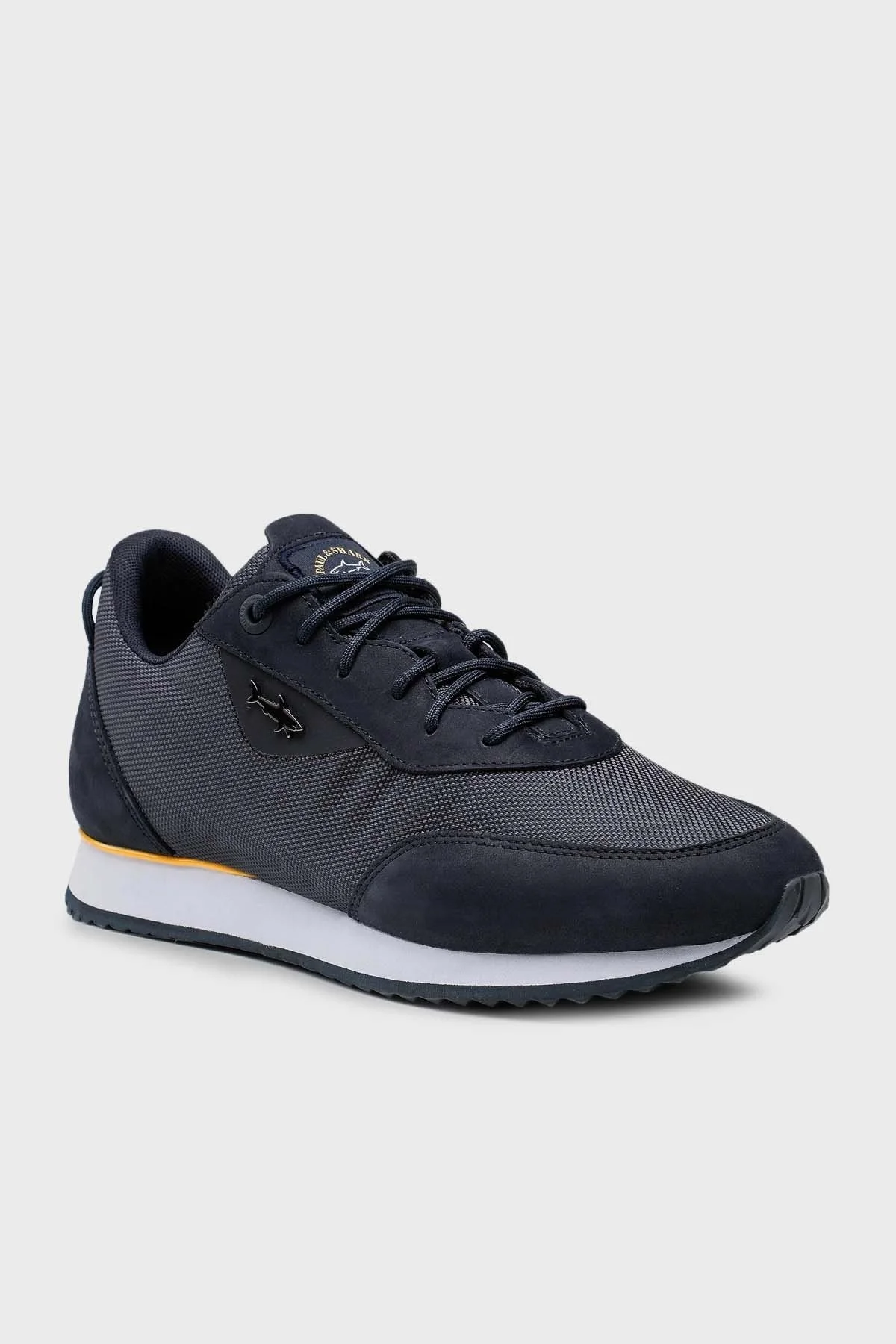 Paul & Shark Nubuk Deri Sneaker Erkek Ayakkabı 12318007 050 LACİVERT - 3
