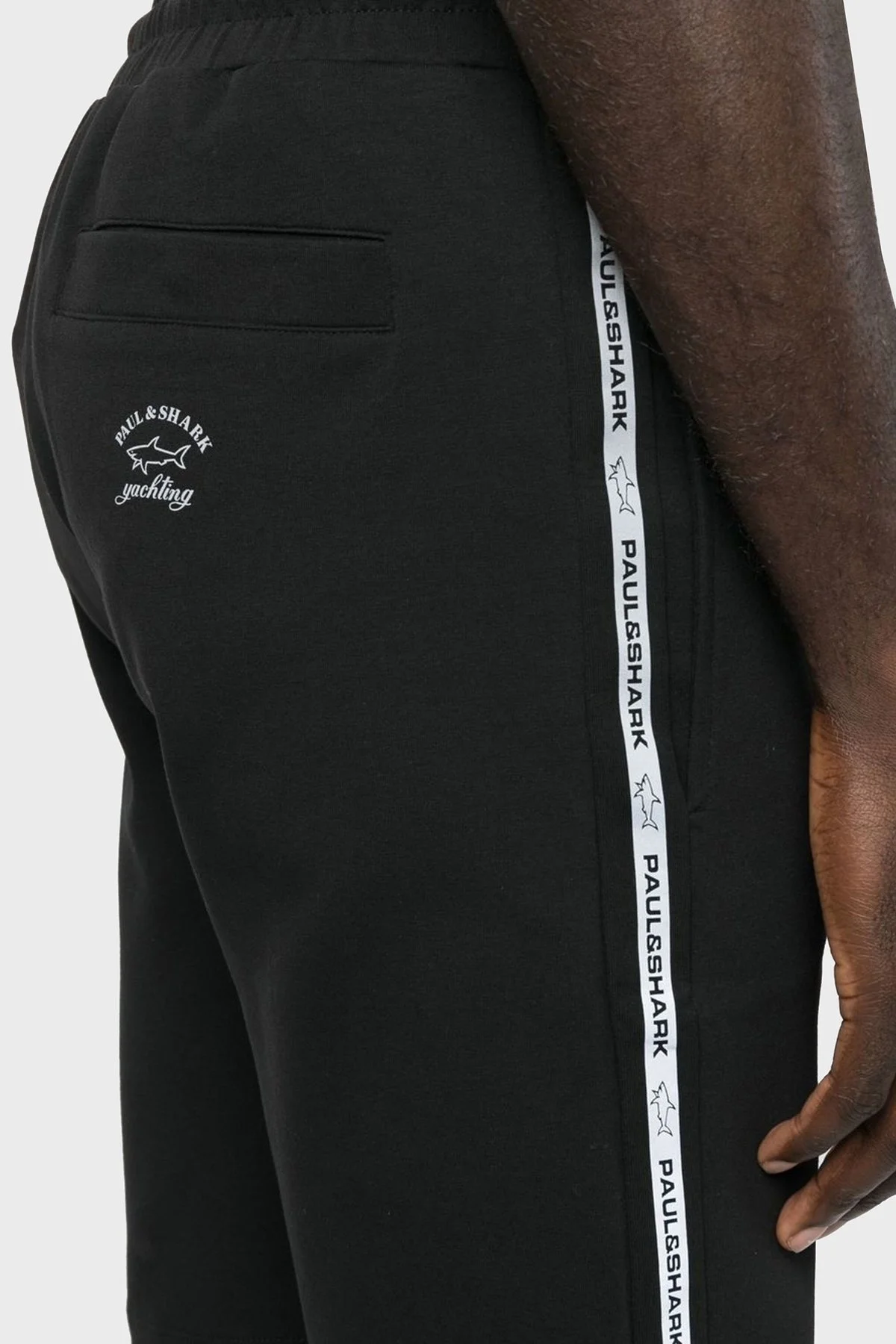 Paul & Shark Pamuk Karışımlı Regular Fit Erkek Short 23411856 011 SİYAH - 4