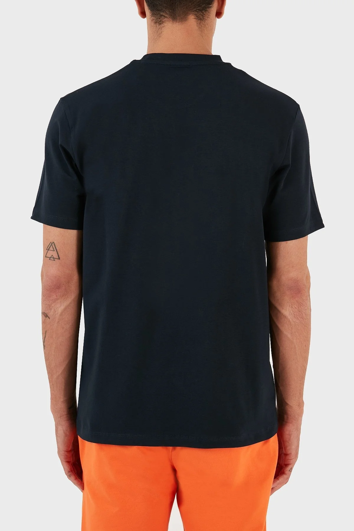 Paul & Shark Pamuklu Baskılı Bisiklet Yaka Regular Fit Erkek T Shirt 11311628 013 LACİVERT - 2