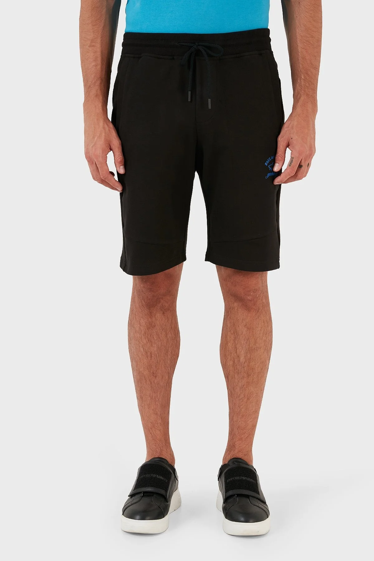 Paul & Shark Pamuklu Belden Bağlamalı Cepli Regular Fit Erkek Short 23411837 011 SİYAH - 8