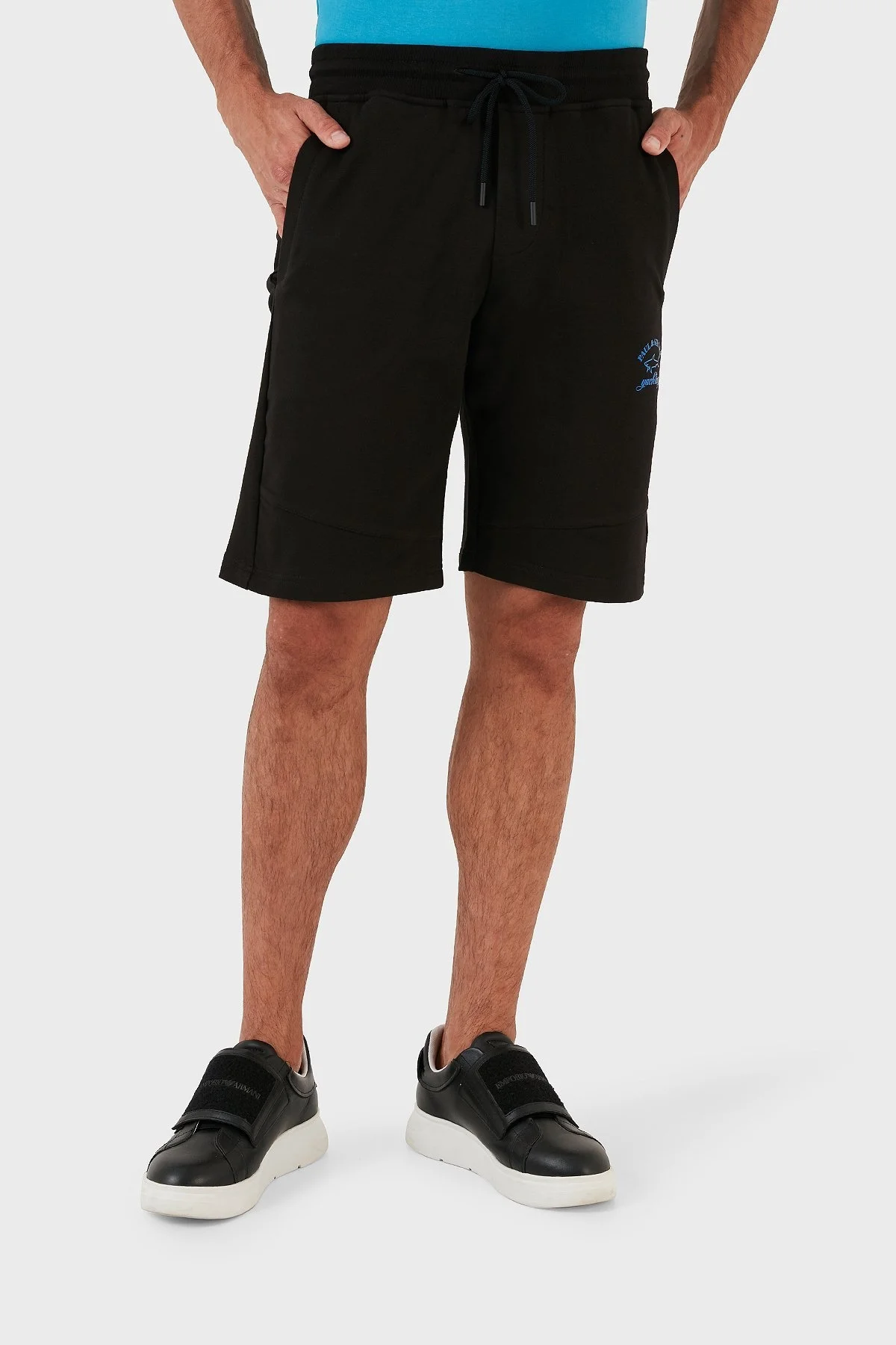 Paul & Shark Pamuklu Belden Bağlamalı Cepli Regular Fit Erkek Short 23411837 011 SİYAH - 9
