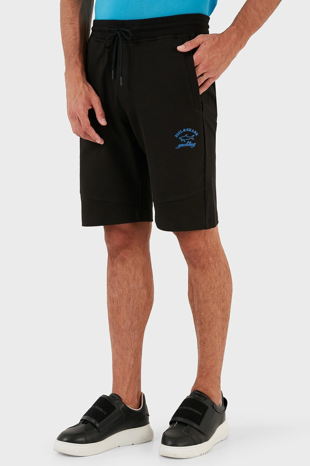 Paul & Shark Pamuklu Belden Bağlamalı Cepli Regular Fit Erkek Short 23411837 011 SİYAH - 10