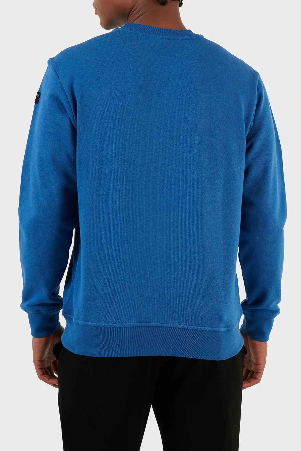 Paul & Shark Pamuklu Regular Fit Bisiklet Yaka Erkek Sweat 12311833 402 SAKS - 3