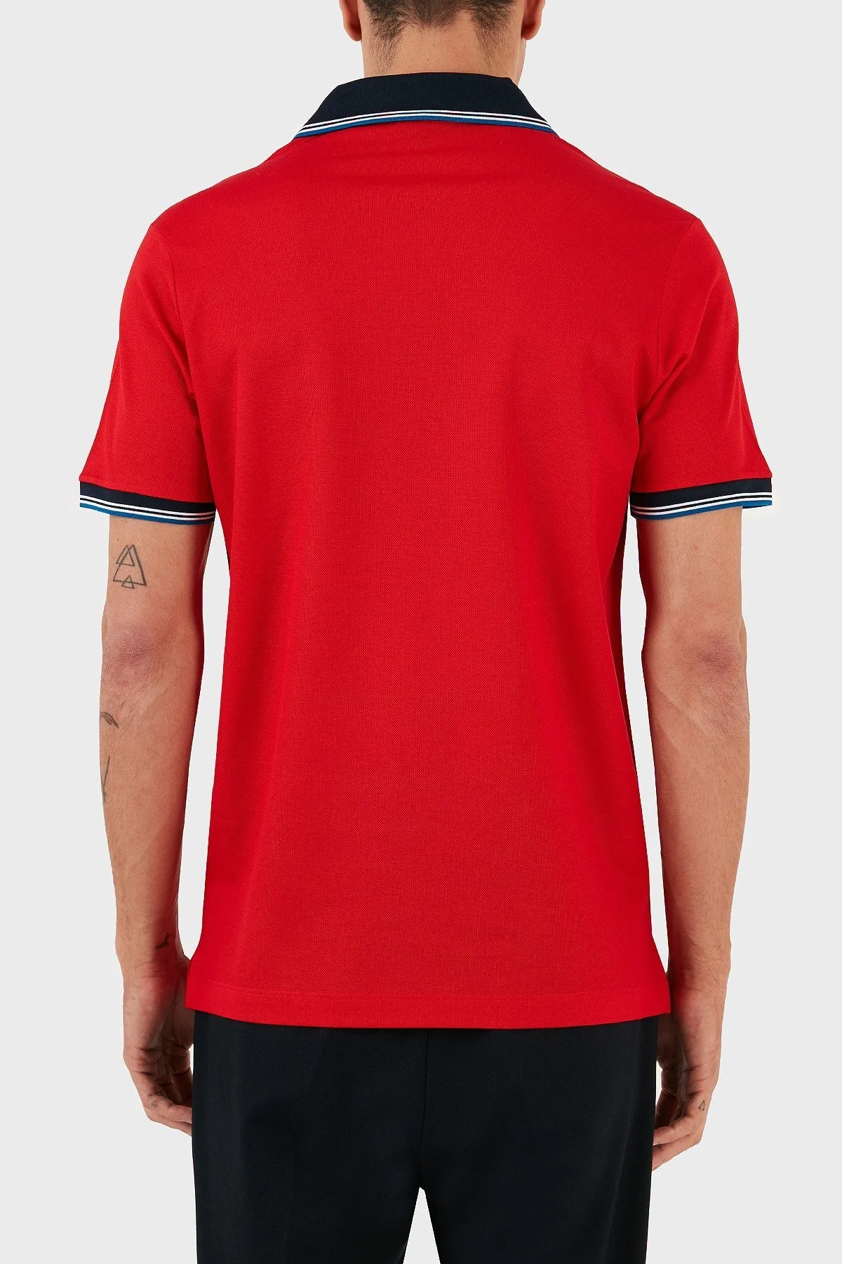 Paul & Shark Pamuklu Regular Fit Düğmeli Erkek Polo Yaka T Shirt 23411300 577 KIRMIZI - 2