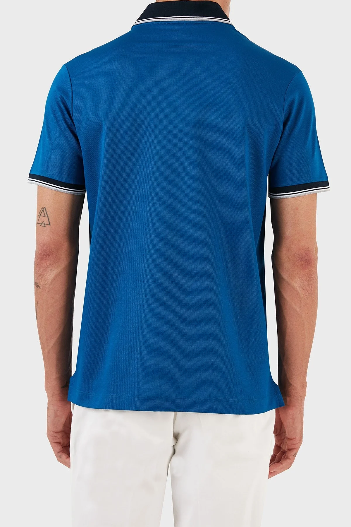 Paul & Shark Pamuklu Regular Fit Düğmeli Erkek Polo Yaka T Shirt 23411300 726 SAKS - 2