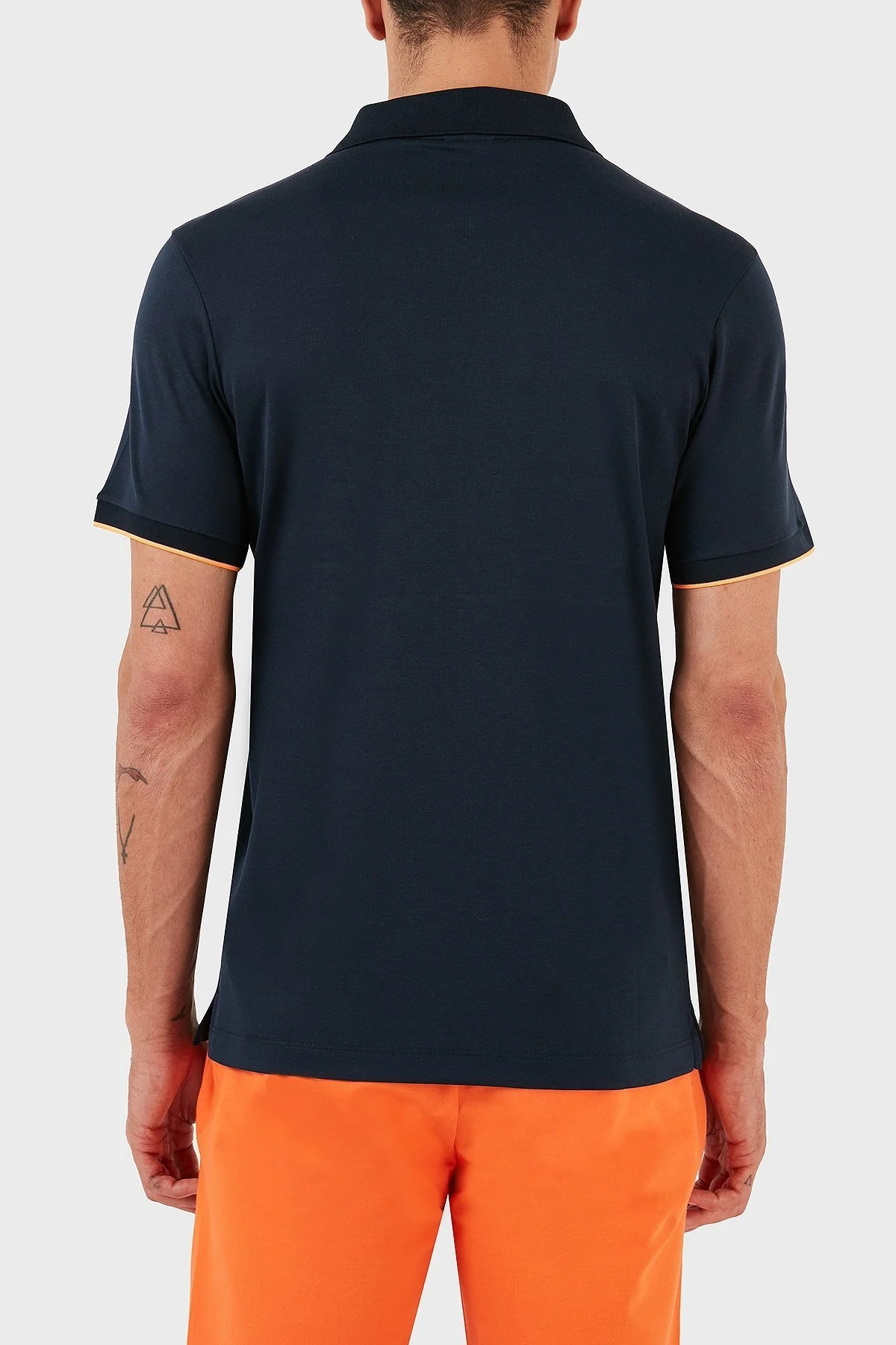 Paul & Shark Pamuklu Regular Fit Fermuarlı Erkek Polo Yaka T Shirt 23411287 013 LACİVERT - 2