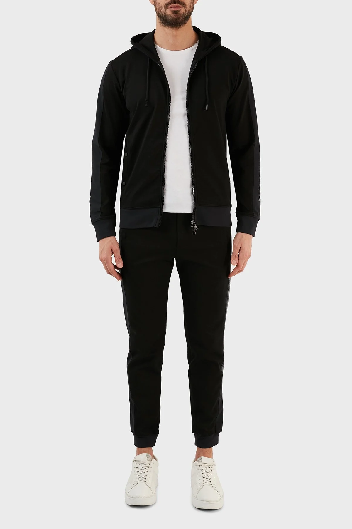 Paul & Shark Pamuklu Regular Fit Jogger Spor Erkek Pantolon 12311519 011 P SİYAH - 1