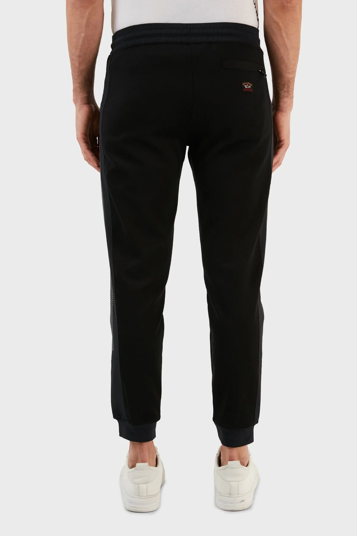 Paul & Shark Pamuklu Regular Fit Kapüşonlu Erkek Eşofman Takımı 12311519 011 SİYAH - 7