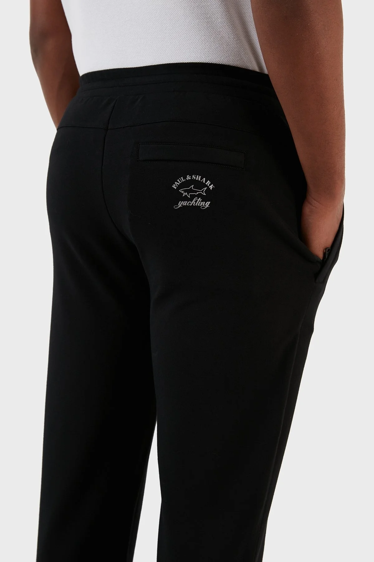 Paul & Shark Pamuklu Regular Fit Kapüşonlu Erkek Eşofman Takımı 12311528 011 SİYAH - 7