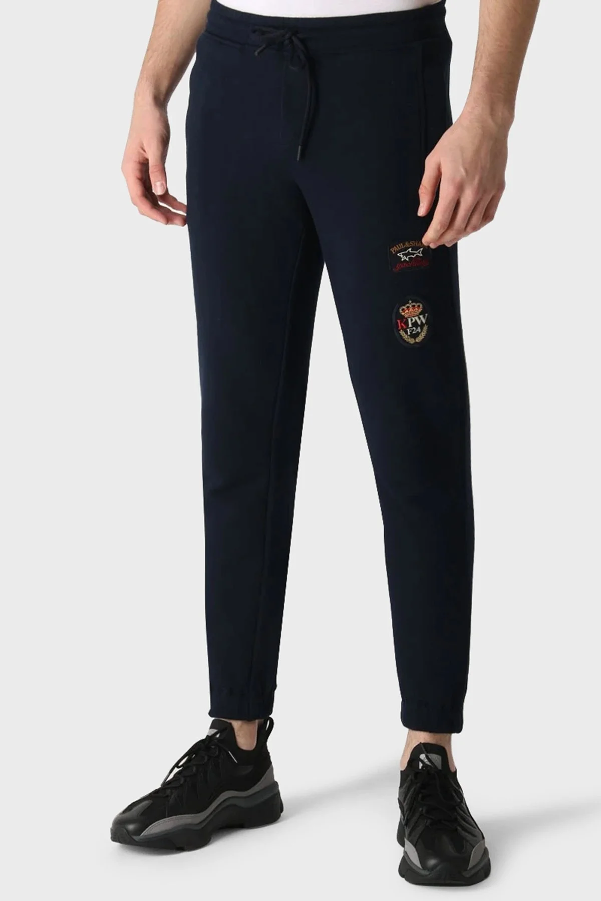 Paul & Shark Pamuklu Regular Fit Kapüşonlu Erkek Eşofman Takımı 12311530 013 LACİVERT - 3