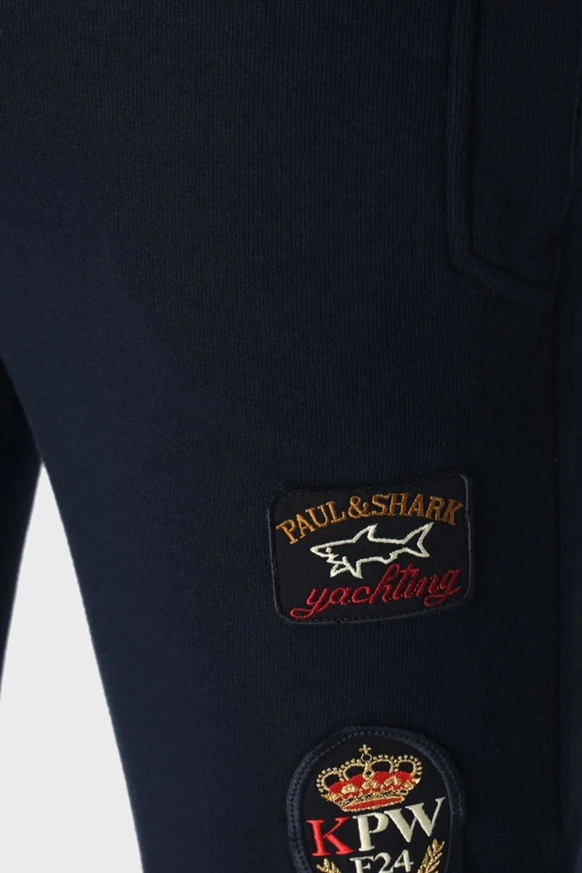 Paul & Shark Pamuklu Regular Fit Kapüşonlu Erkek Eşofman Takımı 12311530 013 LACİVERT - 8