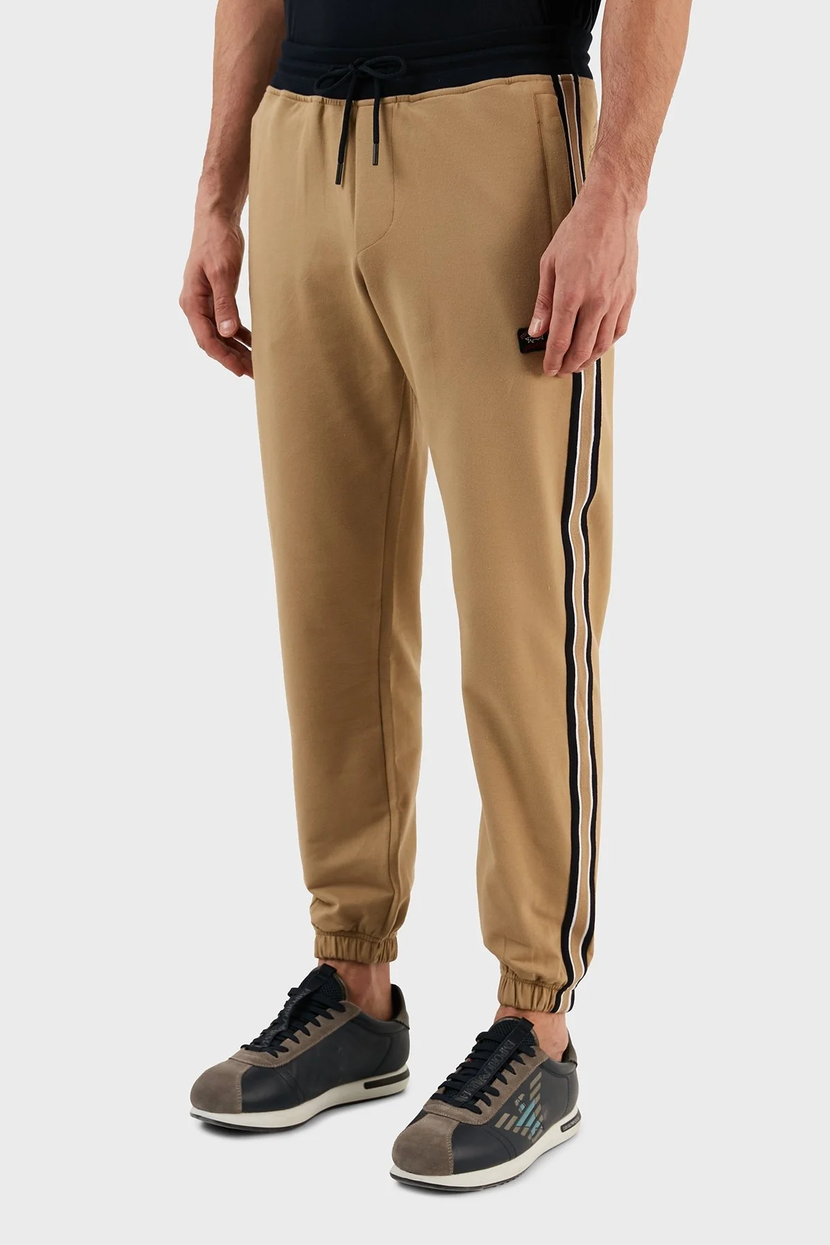 Paul & Shark Pamuklu Regular Fit Kolej Yaka Erkek Eşofman Takımı 12311526 551 BEJ - 5