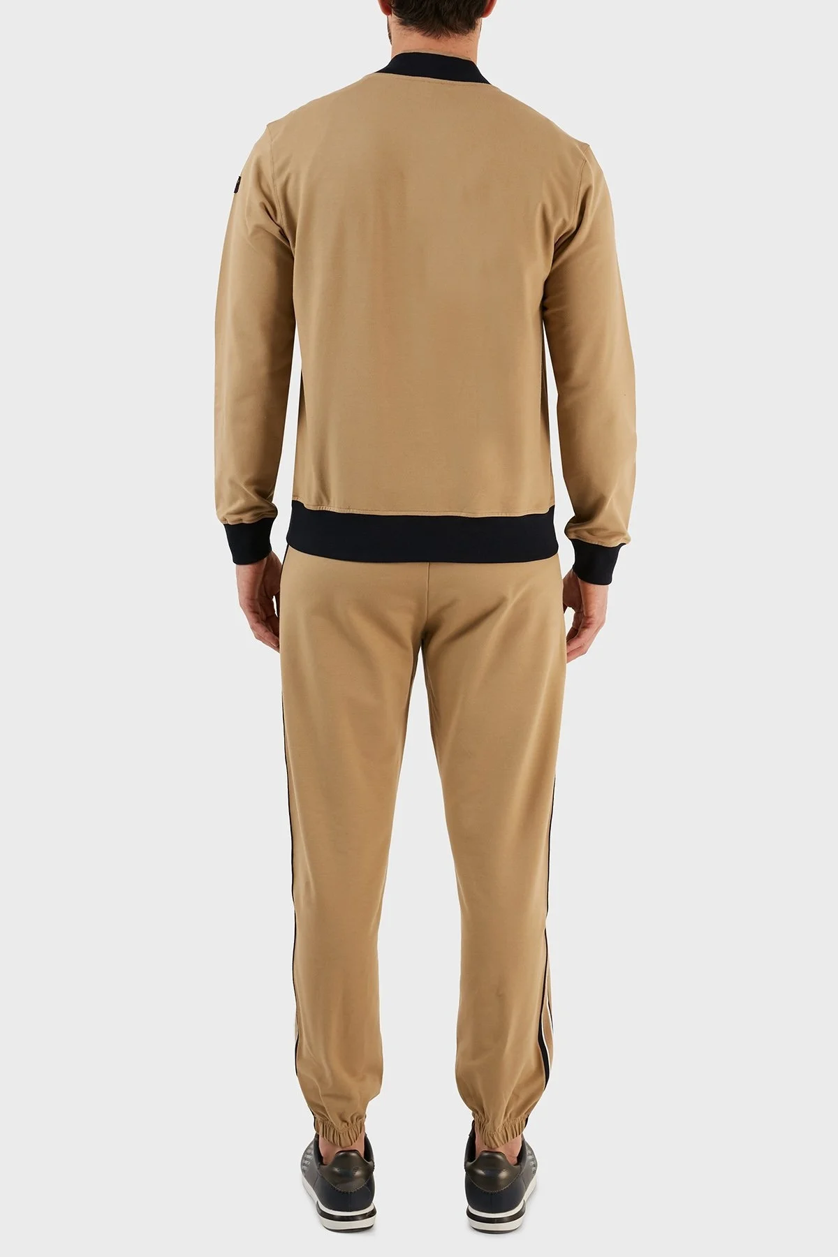 Paul & Shark Pamuklu Regular Fit Kolej Yaka Erkek Eşofman Takımı 12311526 551 BEJ - 7