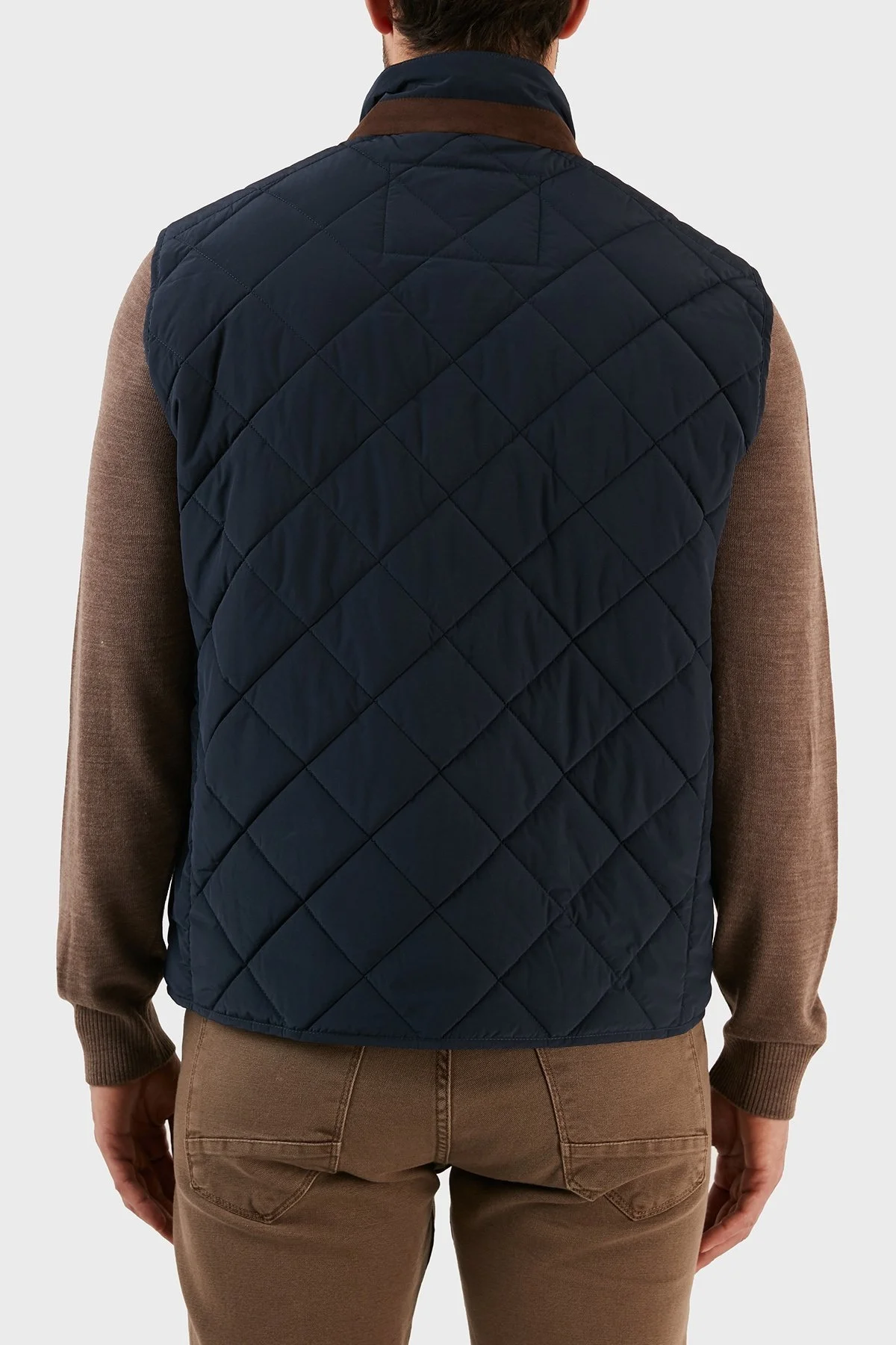 Paul & Shark Regular Fit Dik Yaka Kapitone Erkek Yelek 12312221050 LACİVERT - 6