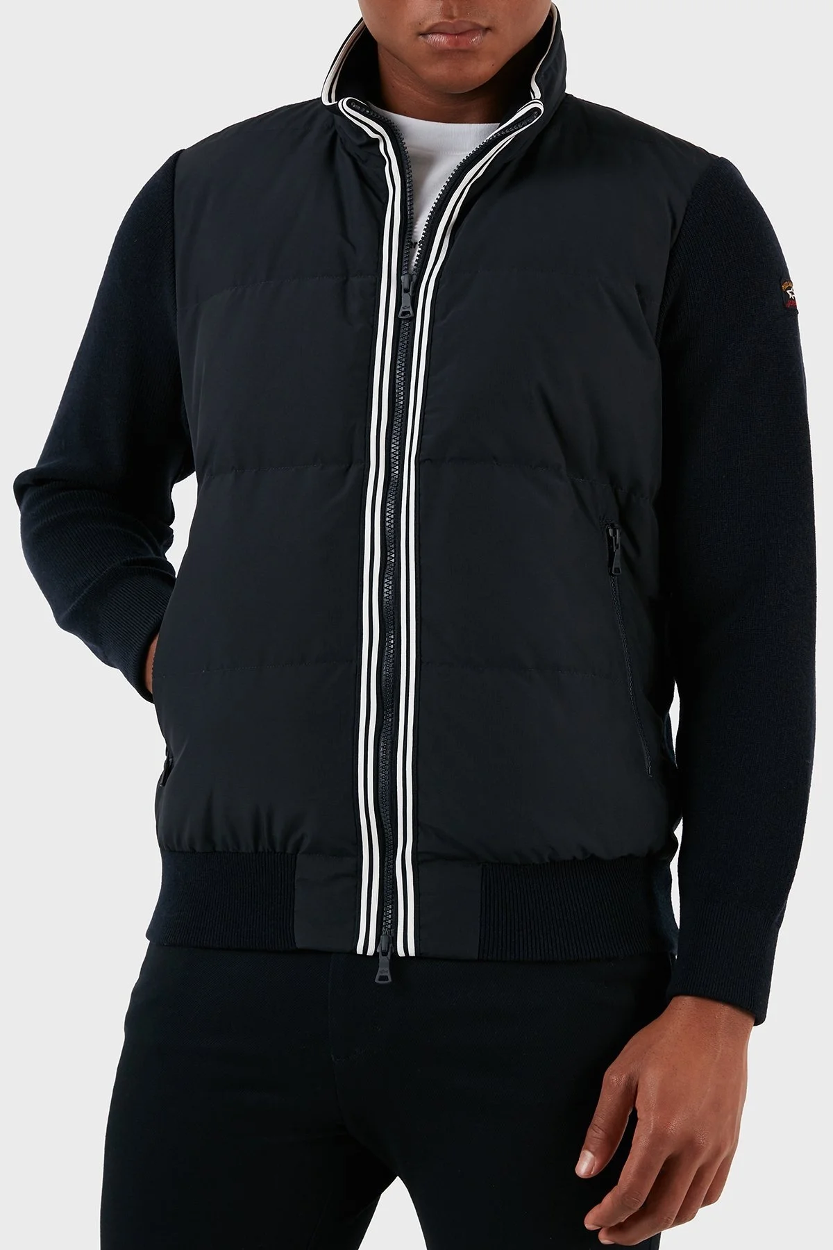 Paul & Shark Yünlü Regular Fit Dik Yaka Erkek Mont 12311218 050 LACİVERT - 6