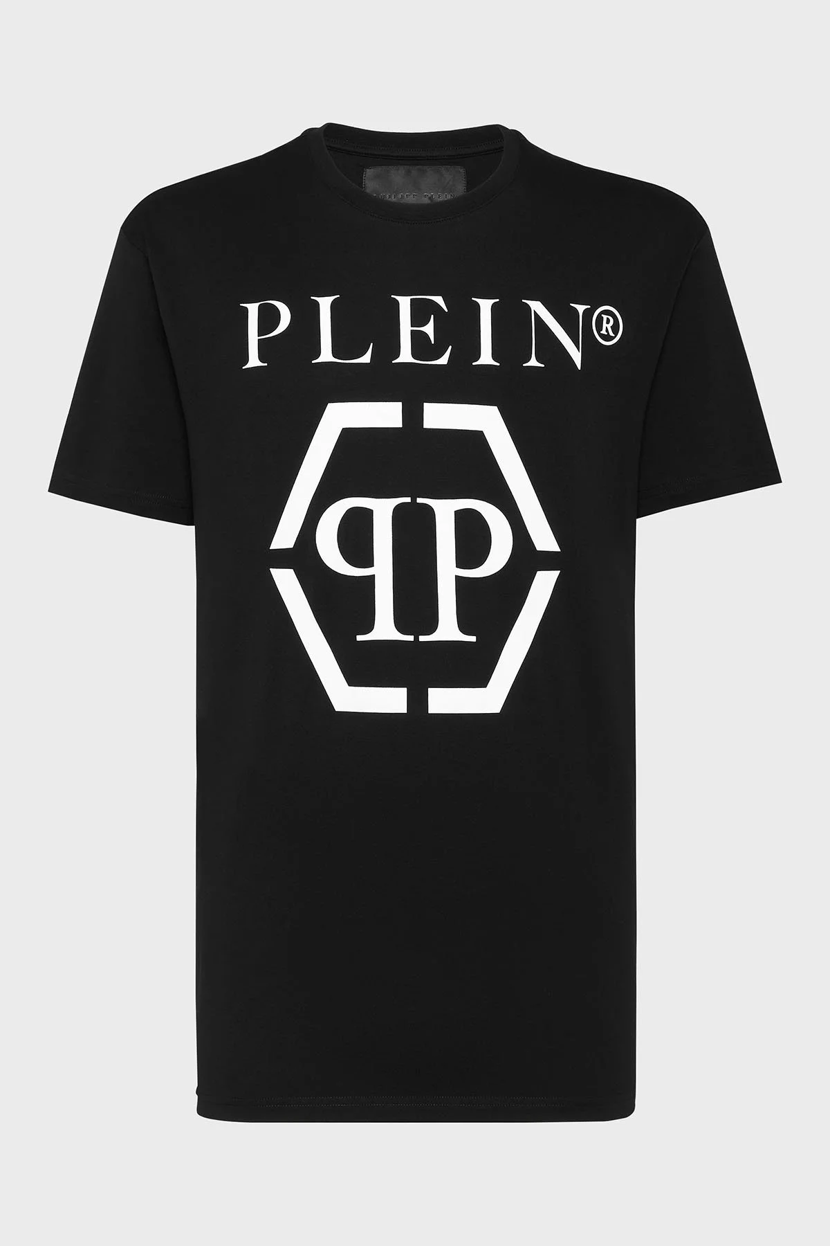 Philipp Plein % 100 Pamuk Regular Fit Logolu Erkek T Shirt MTK5124 PJY002N 02 SİYAH - 4