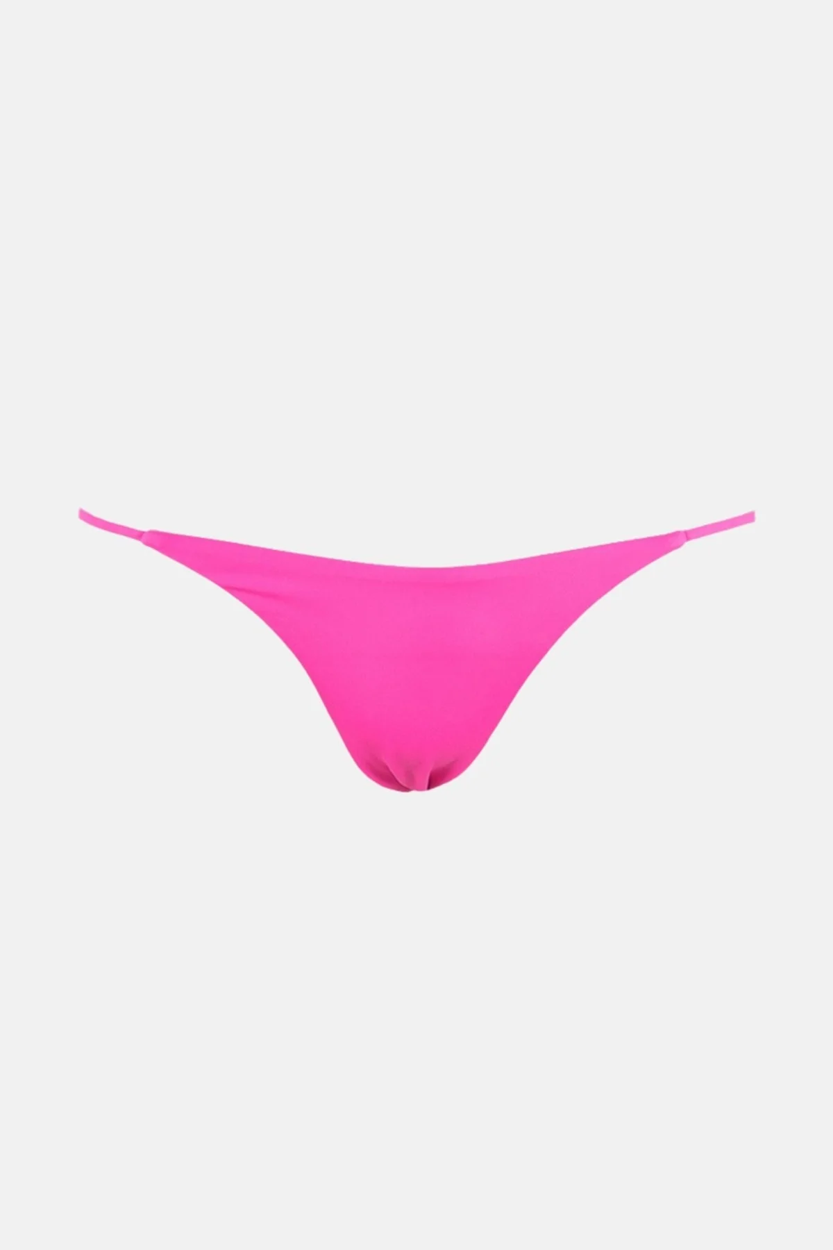 Philipp Plein Boyundan Bağlamalı Logo Detaylı Bayan Bikini CDPPT1049 FUŞYA - 5
