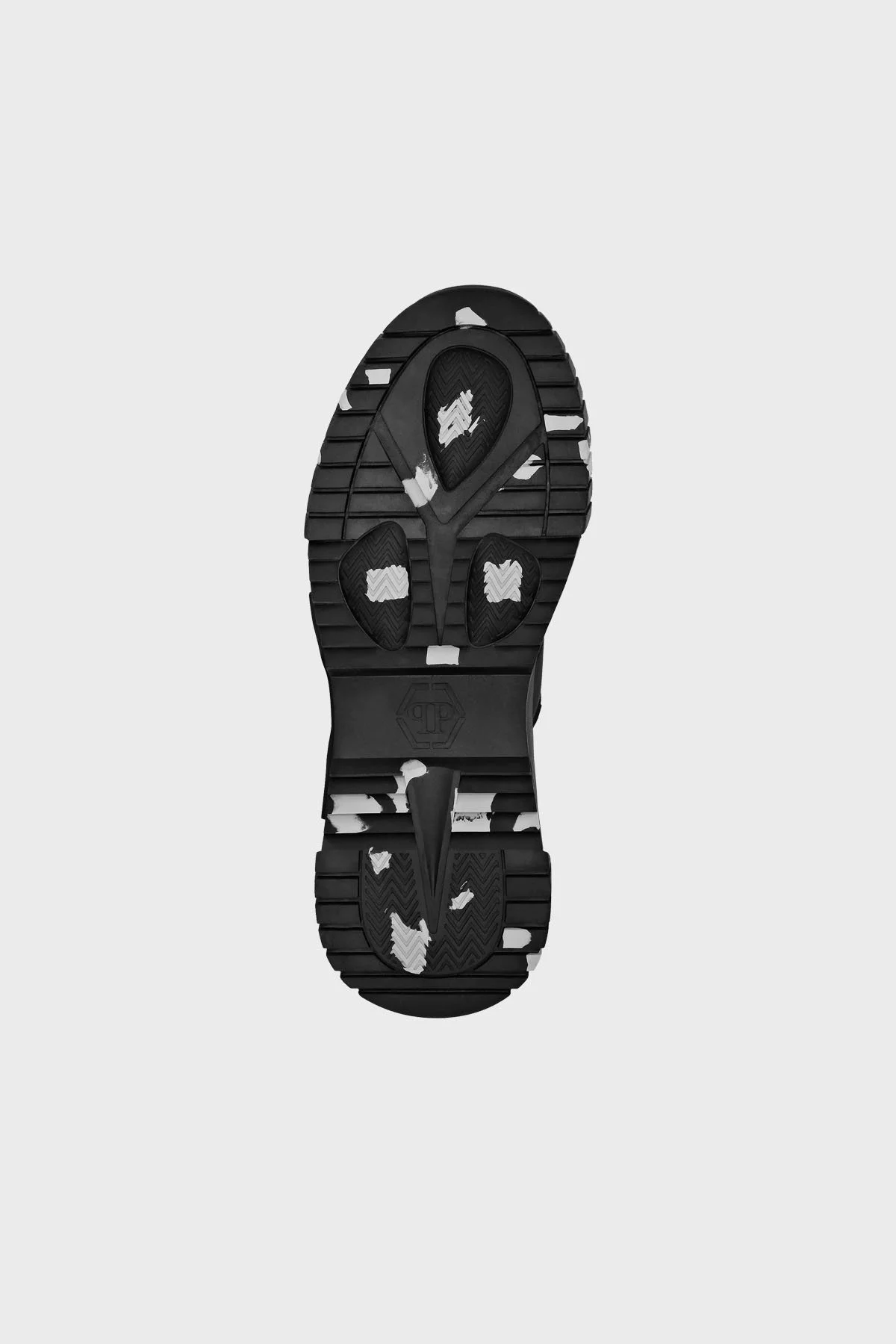 Philipp Plein Logolu Kalın Tabanlı Sneaker Erkek Ayakkabı AAAS USC0096 PTE00 3N02 SİYAH - 3