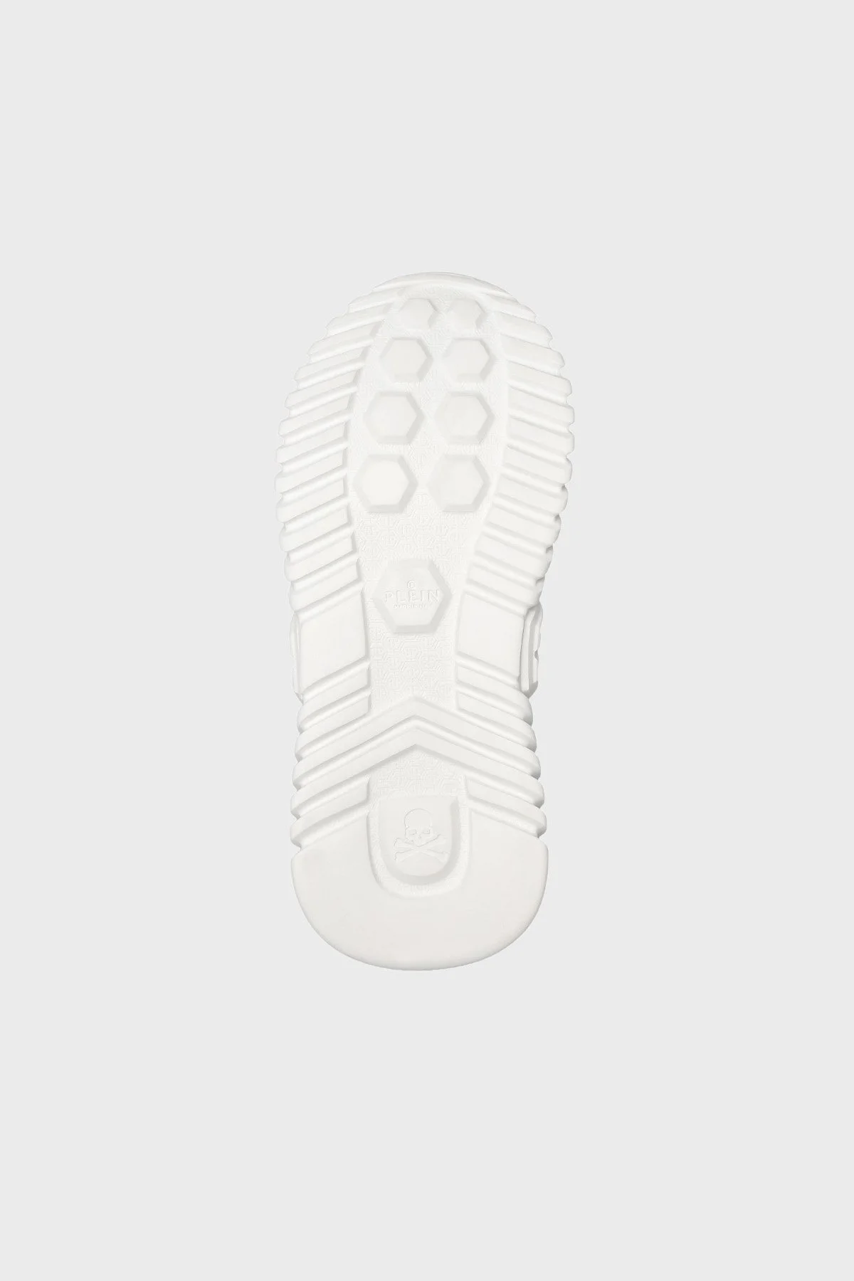 Philipp Plein Logolu Kalın Tabanlı Sneaker Erkek Ayakkabı SACS USC0413 PLE008N 01 BEYAZ - 5