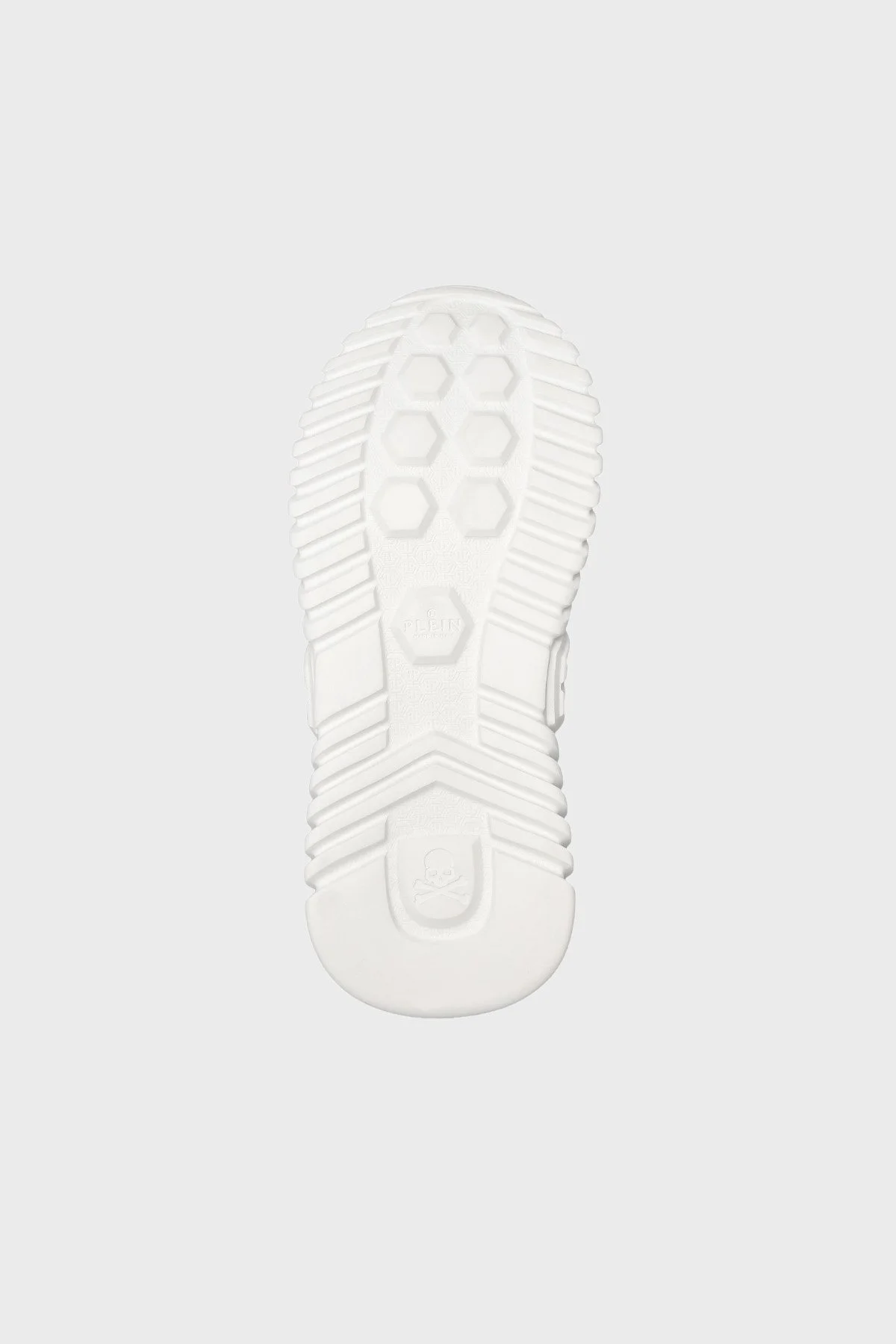 Philipp Plein Logolu Kalın Tabanlı Sneaker Erkek Ayakkabı SACS USC0413 PLE008N 01 BEYAZ - 5