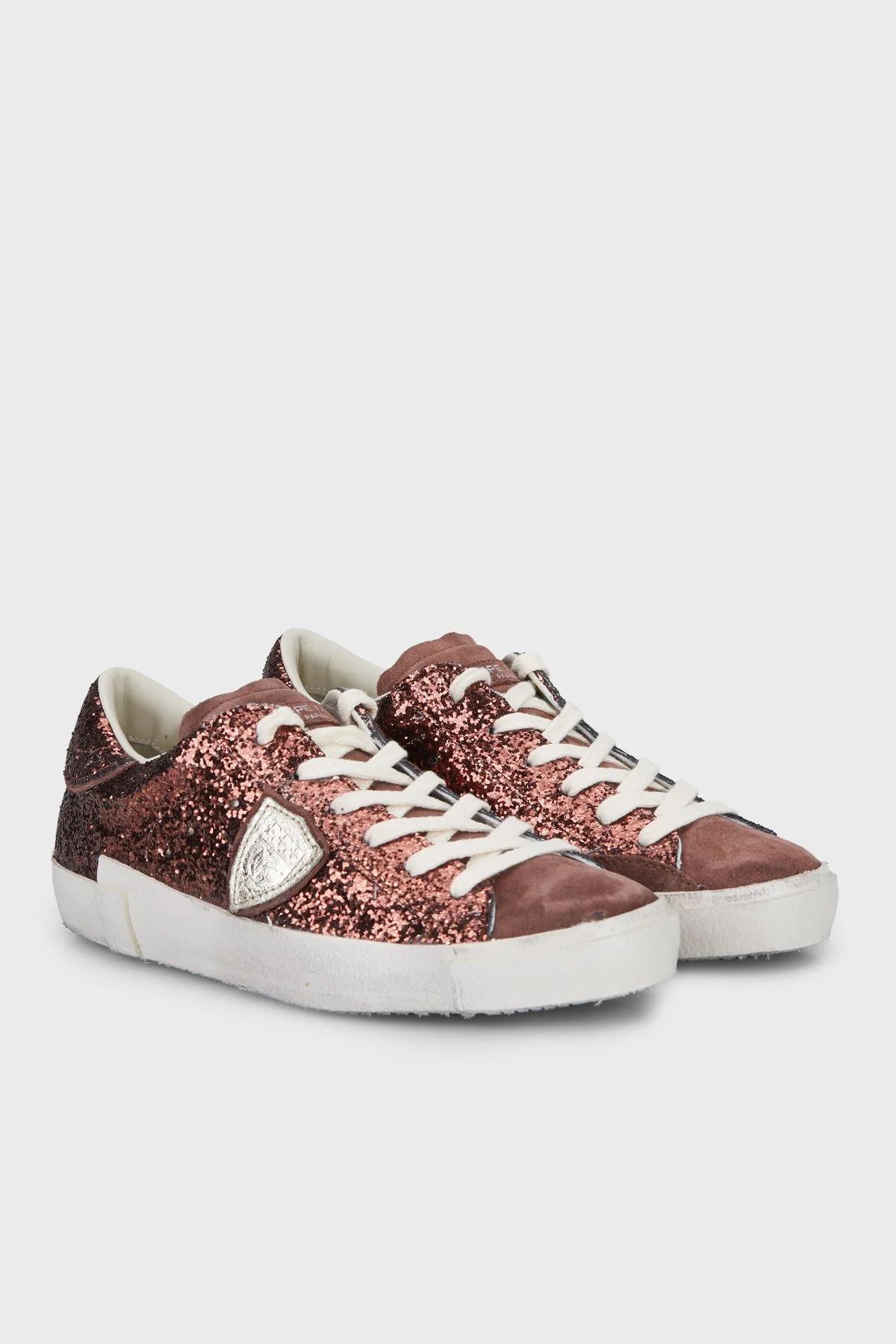 Philippe Model Logolu Simli Sneaker Kadın Ayakkabı PRLDGG10 Kahve - 3