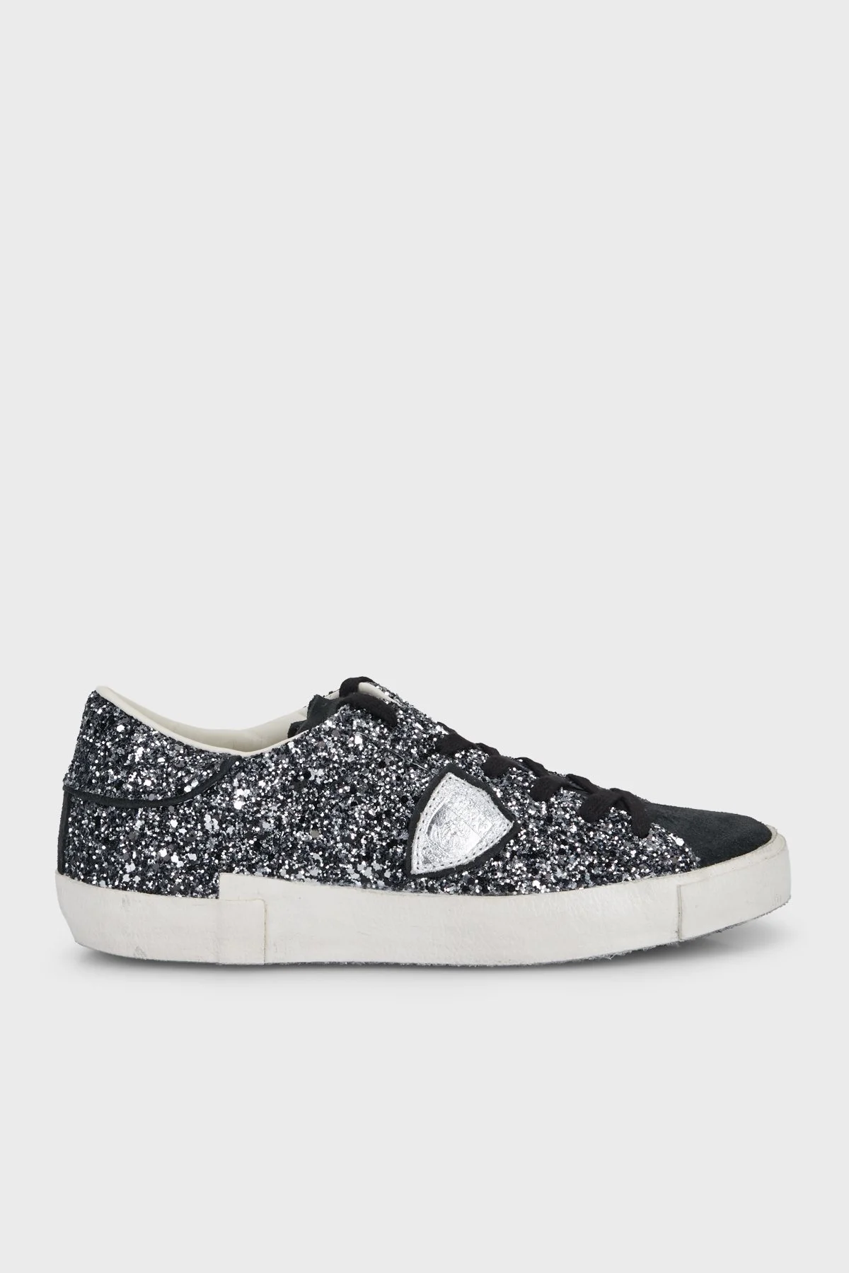 Philippe Model Logolu Simli Sneaker Kadın Ayakkabı PRLDGG11 Siyah - 1