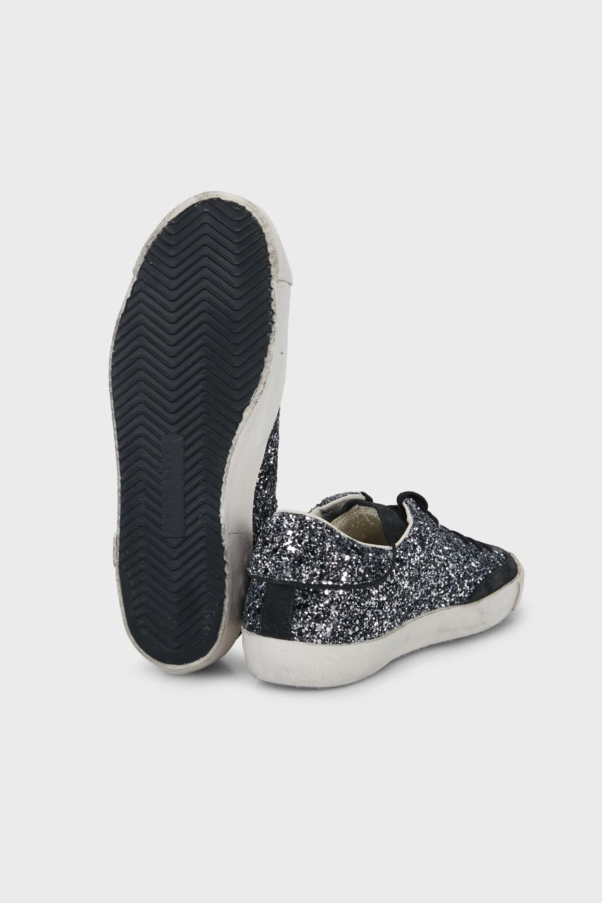 Philippe Model Logolu Simli Sneaker Kadın Ayakkabı PRLDGG11 Siyah - 4
